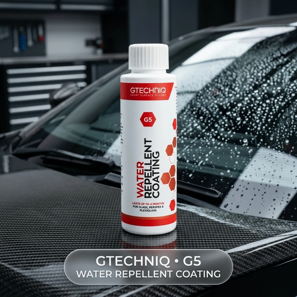 Gtechniq G5 Windshield Water Repellent Coating on Glass & Perspex 3.4 fl oz product photo, view 1 of 8