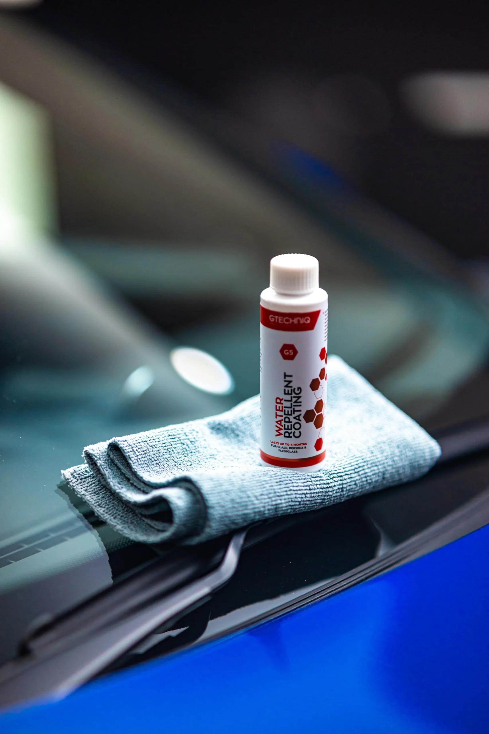 Gtechniq G5 Windshield Water Repellent Coating on Glass & Perspex 3.4 fl oz product photo, view 8 of 8