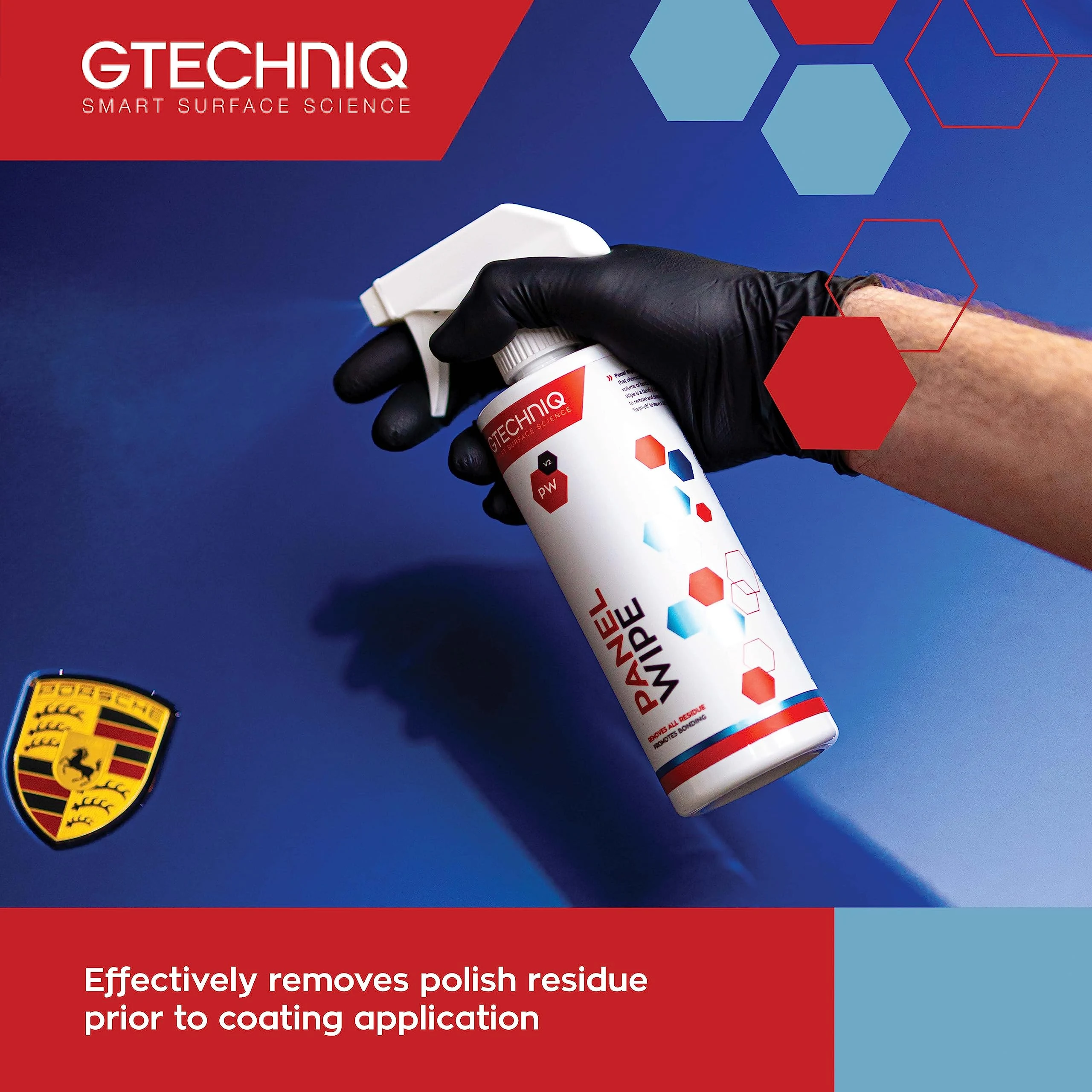 Gtechniq Panel Wipe for Car Cleaning, 8.5 fl oz product photo, view 4 of 7