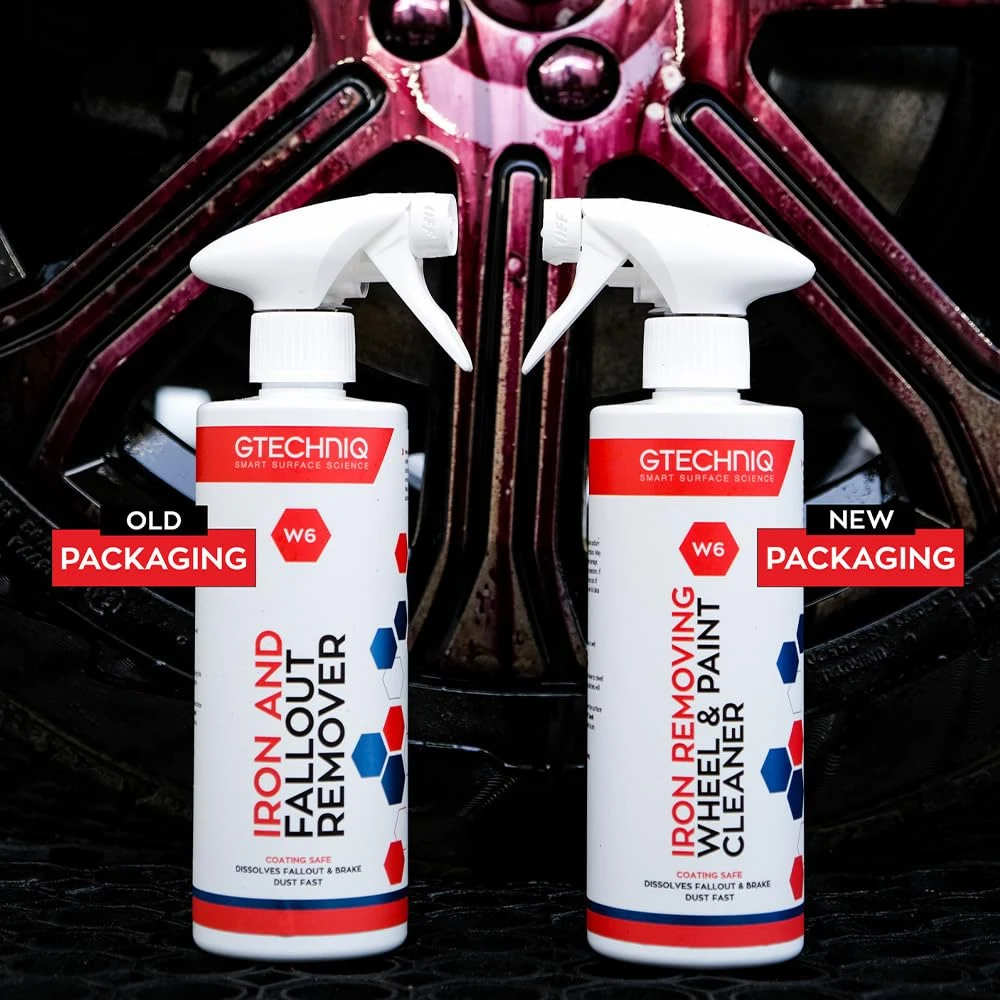 Gtechniq W6 Iron Removing Wheel & Paint Cleaner for Cars, Brake Dust Remover, Degreaser and Alloy Wheel Cleaner for Wheels, R product photo, view 3 of 7