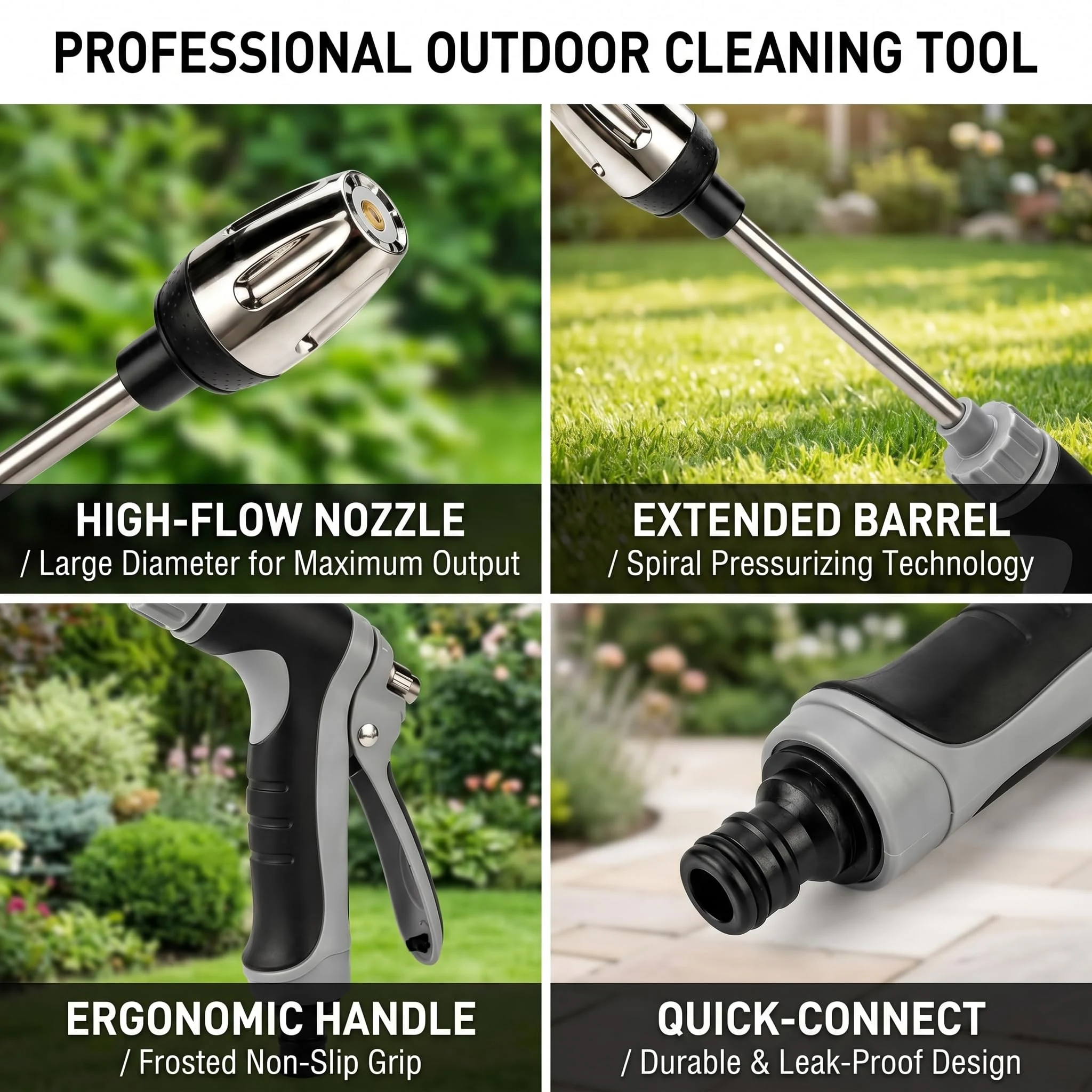 Hose Hawk pro Pressure Washer, Handheld Power Washer with 360° Rotating for Three Spray Modes, Blast Away Dirt Instantly Stai product photo, view 8 of 8