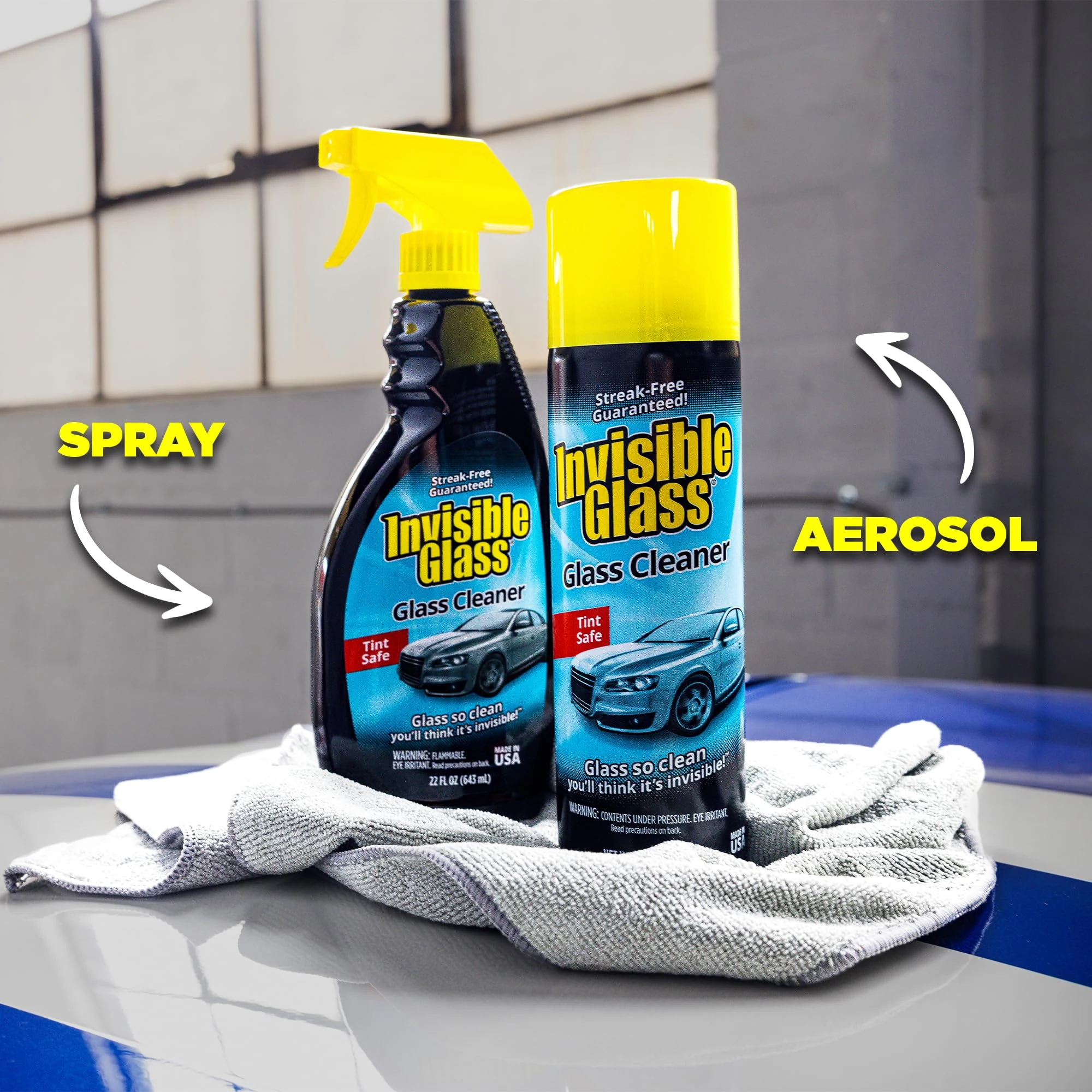 Invisible Glass 6-Piece Auto Glass Cleaner Kit, 99011 product photo, view 7 of 7