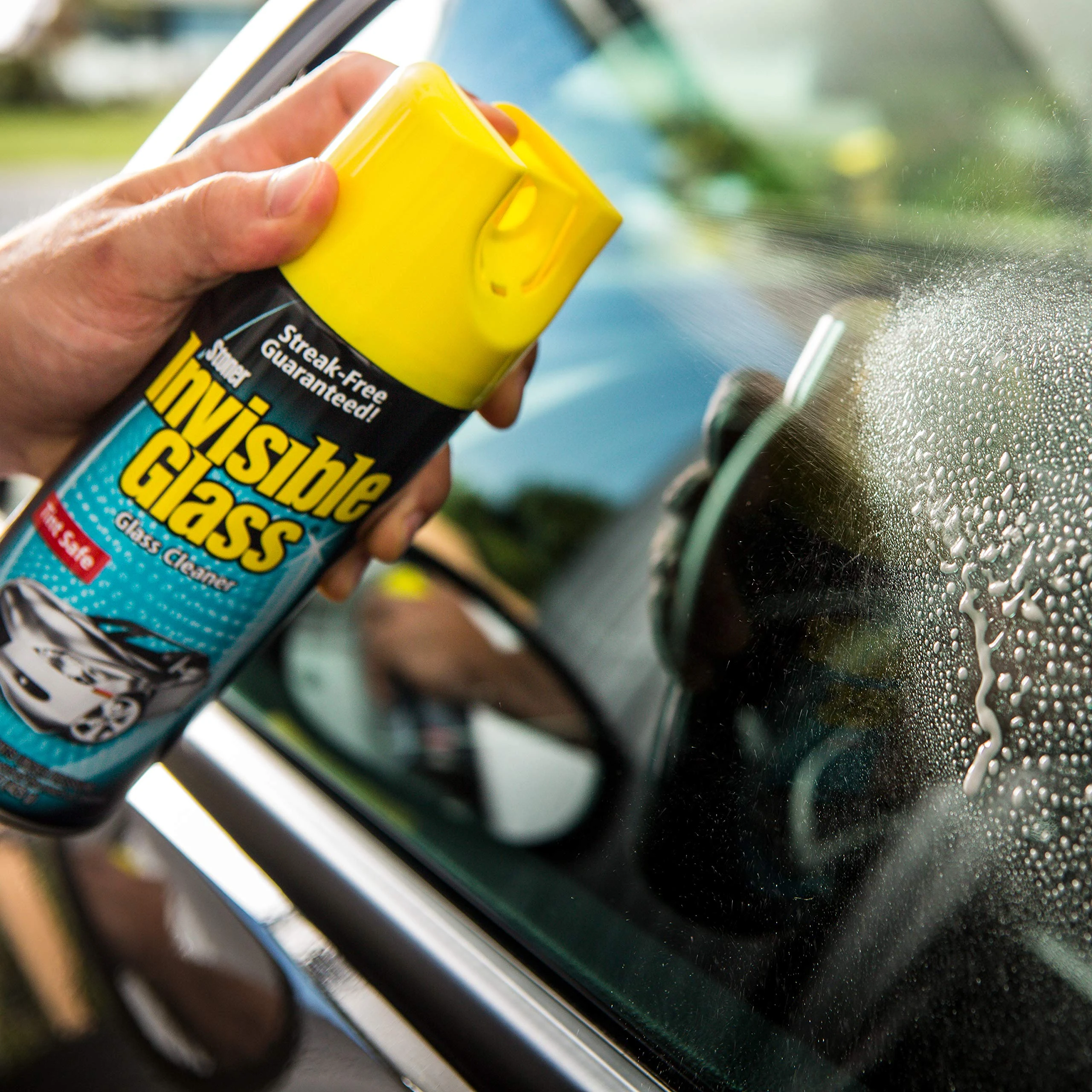 Invisible Glass Auto Glass Cleaner Foaming Spray, 15 oz, 91163 product photo, view 3 of 6