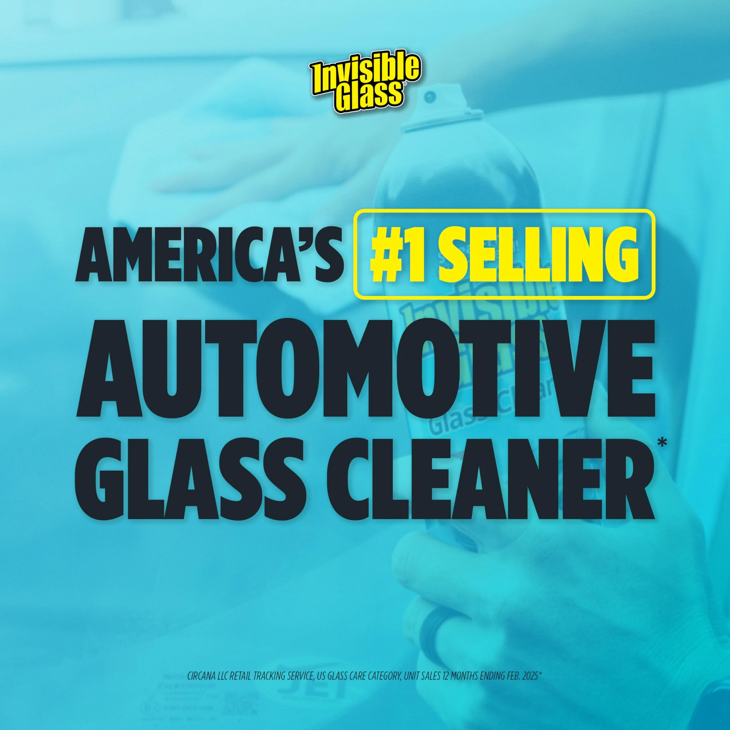 Invisible Glass Auto Glass Cleaner Foaming Spray, 15 oz, 91163 product photo, view 6 of 6
