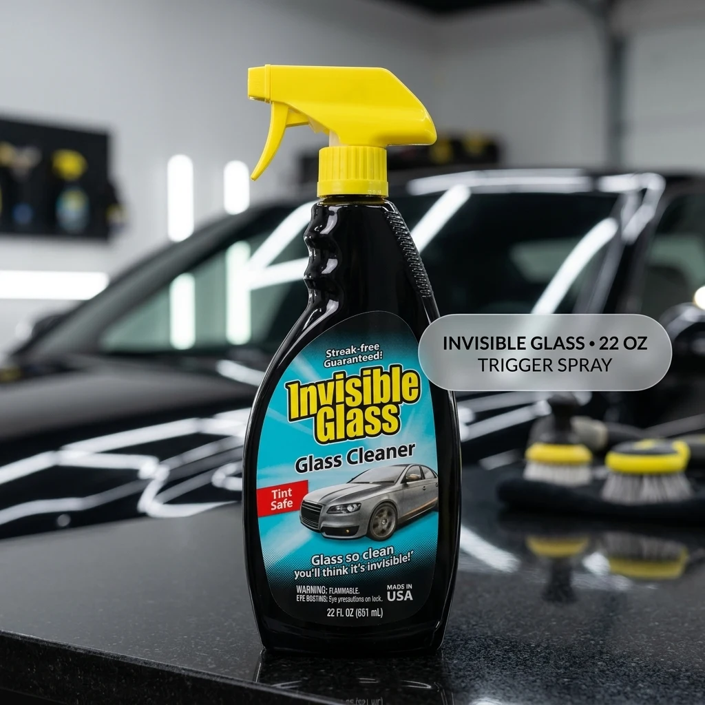 Invisible Glass Auto Glass Cleaner Spray, 22 fl oz, 92164 product photo, view 1 of 7