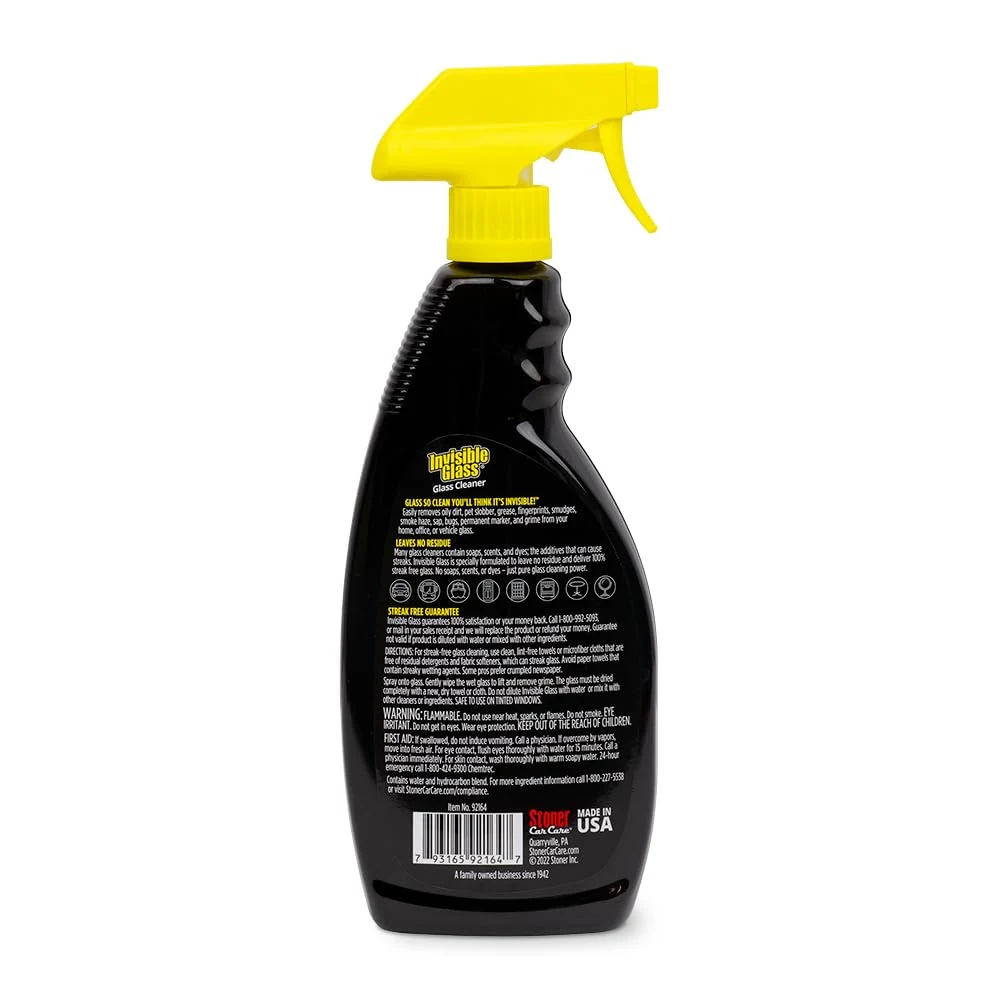 Invisible Glass Auto Glass Cleaner Spray, 22 fl oz, 92164 product photo, view 3 of 7