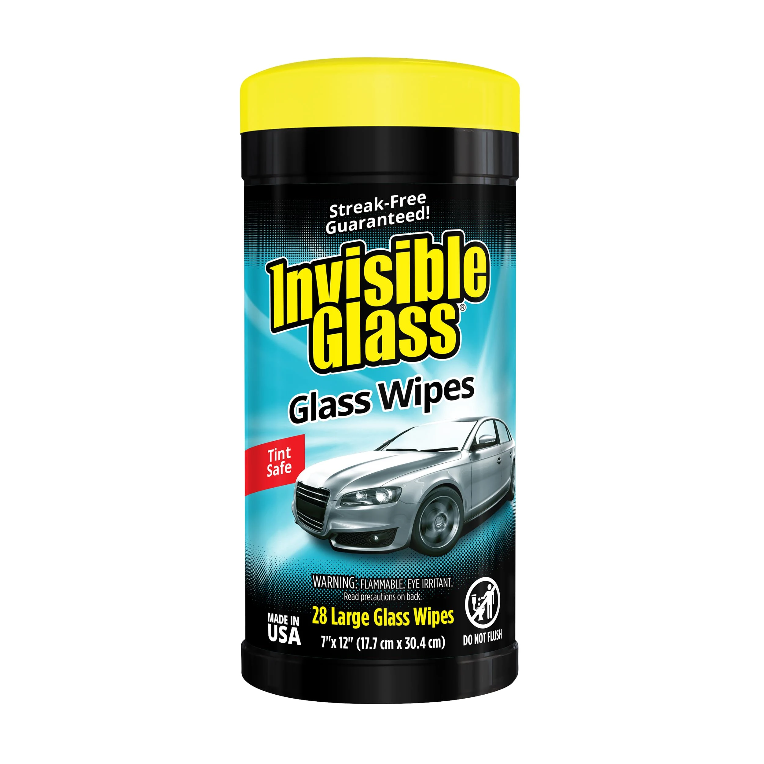 Invisible Glass Auto Glass Cleaning Wipes, 28 Count, 90166 product photo, view 2 of 7