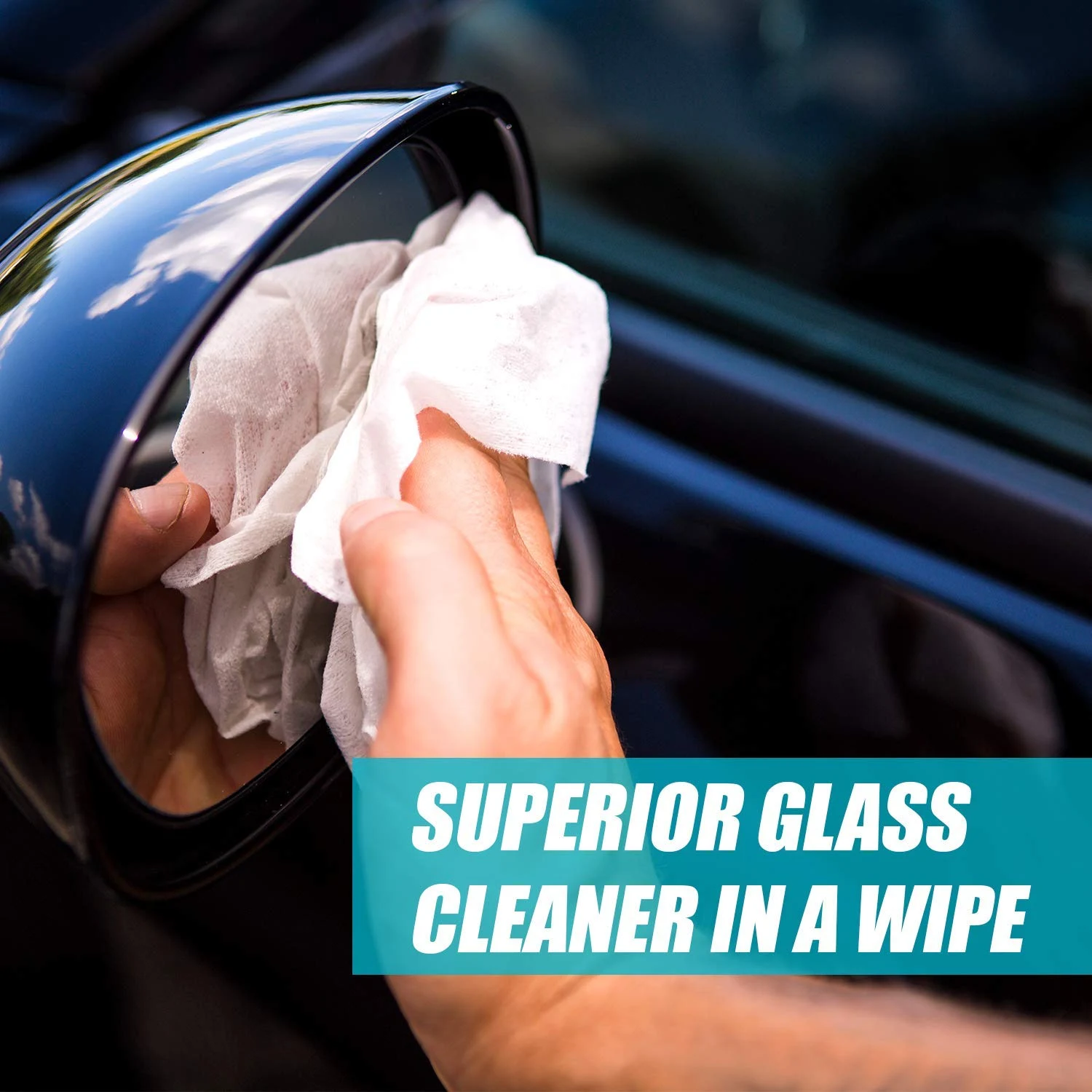 Invisible Glass Auto Glass Cleaning Wipes, 28 Count, 90166 product photo, view 3 of 7