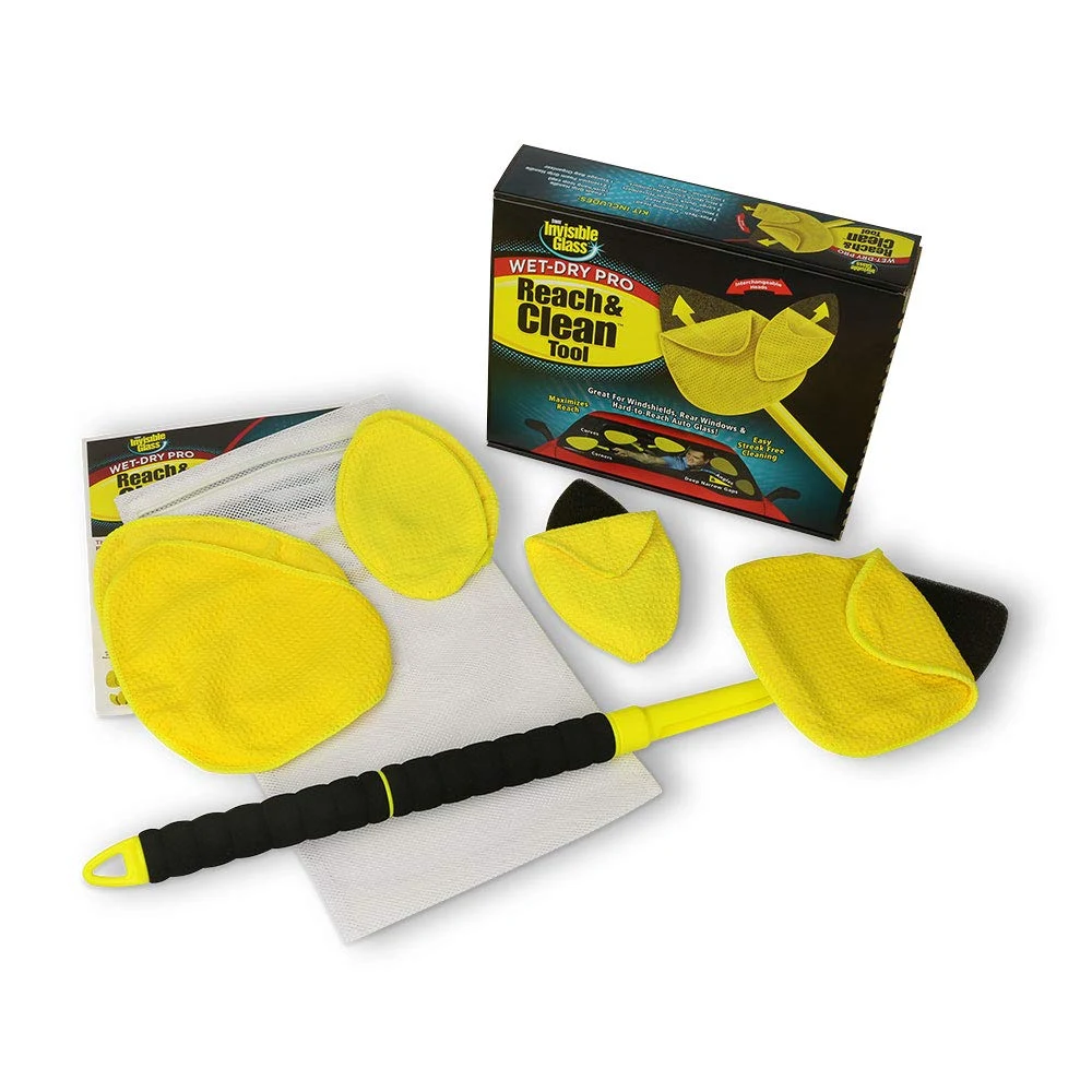 Invisible Glass Reach & Clean Wet-Dry Pro Windshield Cleaner Tool, 95164 product photo, view 2 of 7