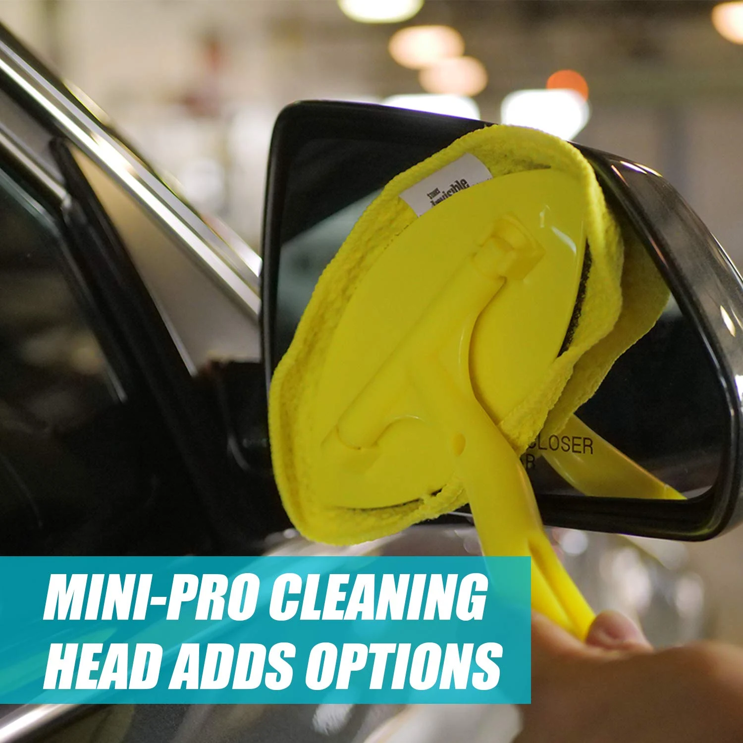 Invisible Glass Reach & Clean Wet-Dry Pro Windshield Cleaner Tool, 95164 product photo, view 4 of 7