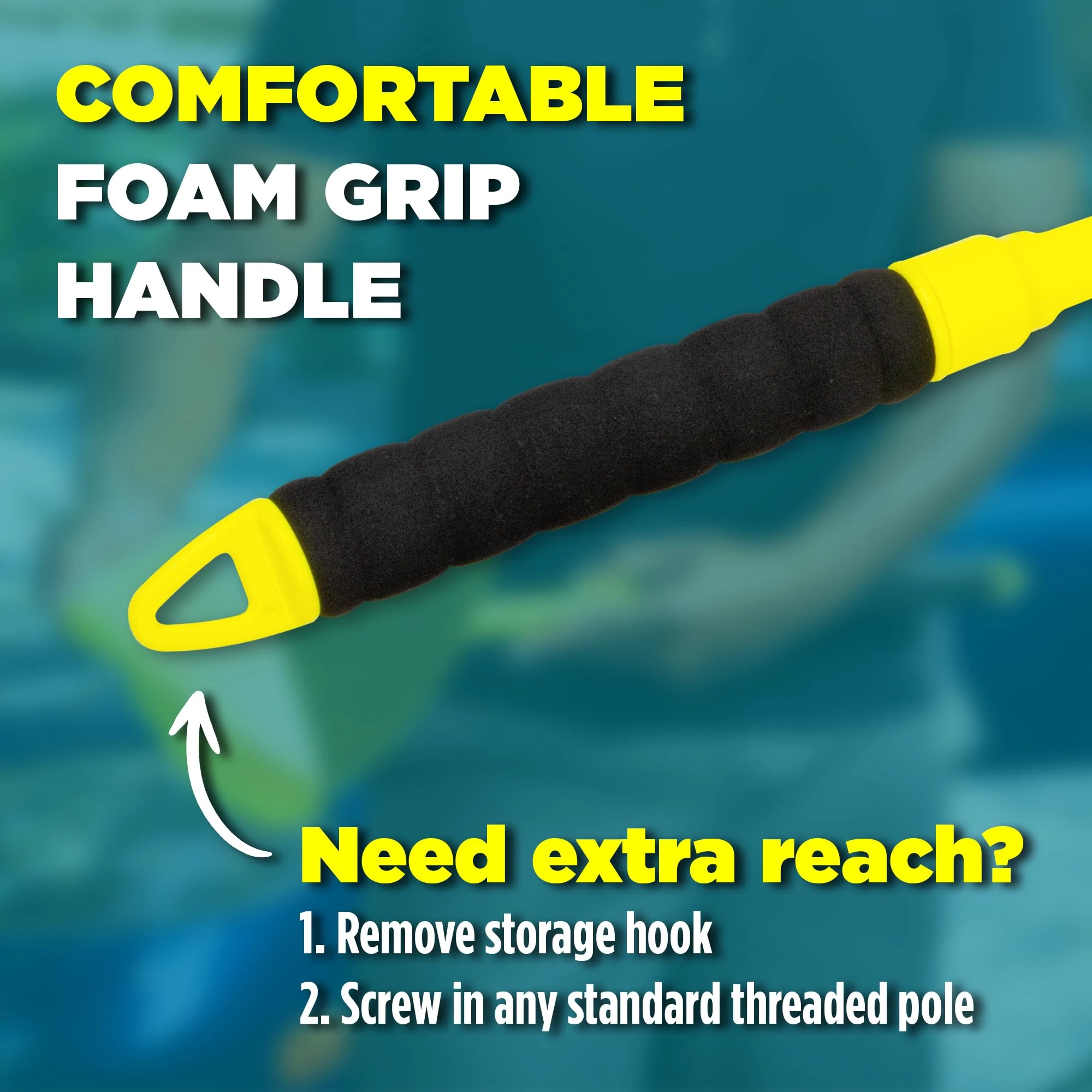 Invisible Glass Reach & Clean Windshield Cleaner Tool Kit, Aerosol, 99031 product photo, view 7 of 7