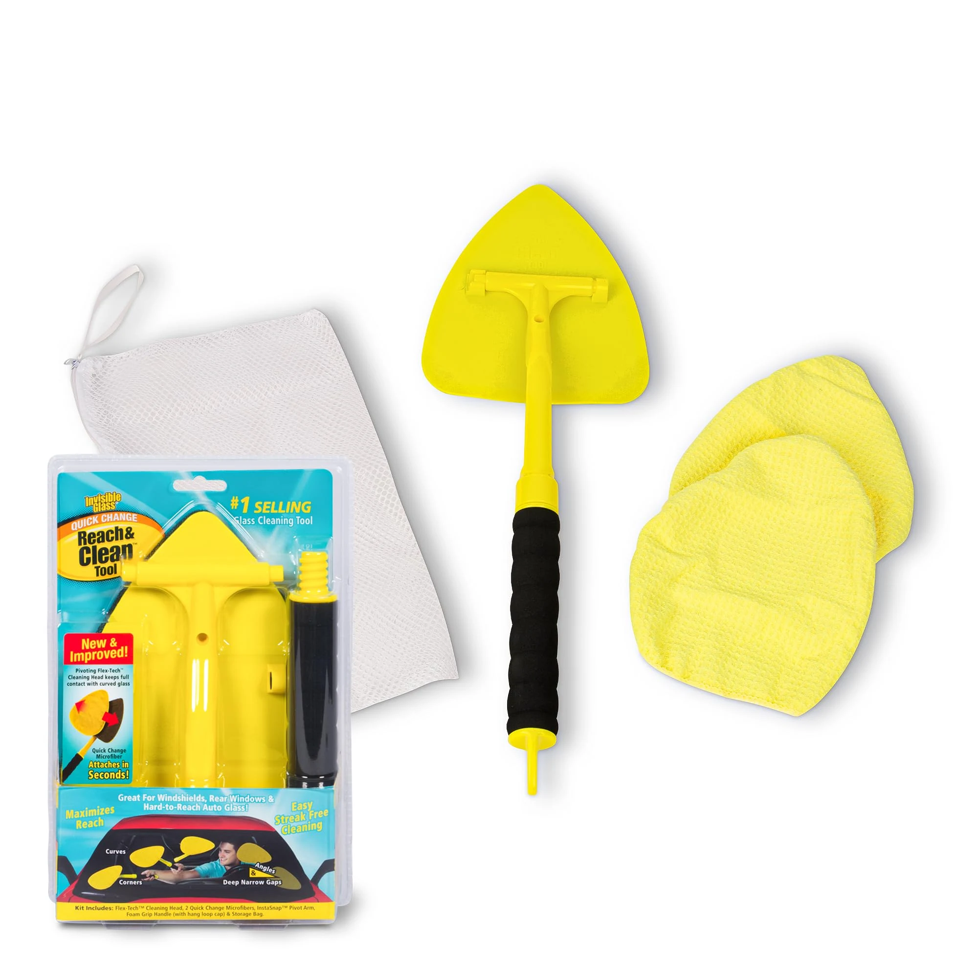 Invisible Glass Reach & Clean Windshield Cleaner Tool, 95160 product photo, view 2 of 7