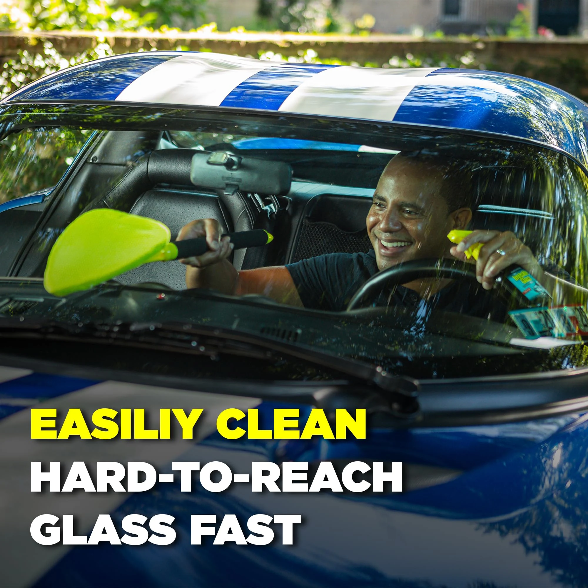 Invisible Glass Reach & Clean Windshield Cleaner Tool, 95160 product photo, view 5 of 7