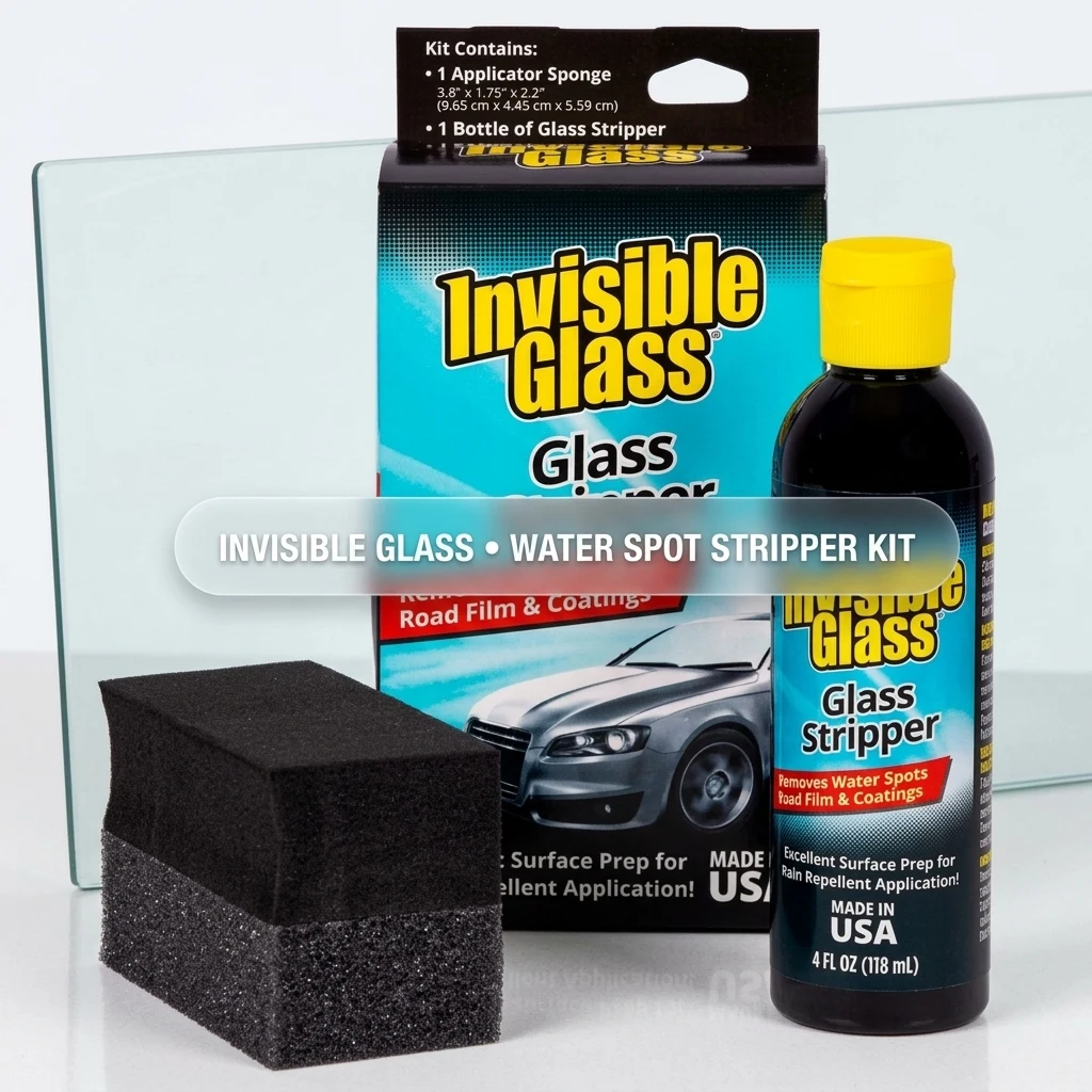Invisible Glass Stripper Water Spot Remover, 4 fl oz, 91411 product photo, view 1 of 7