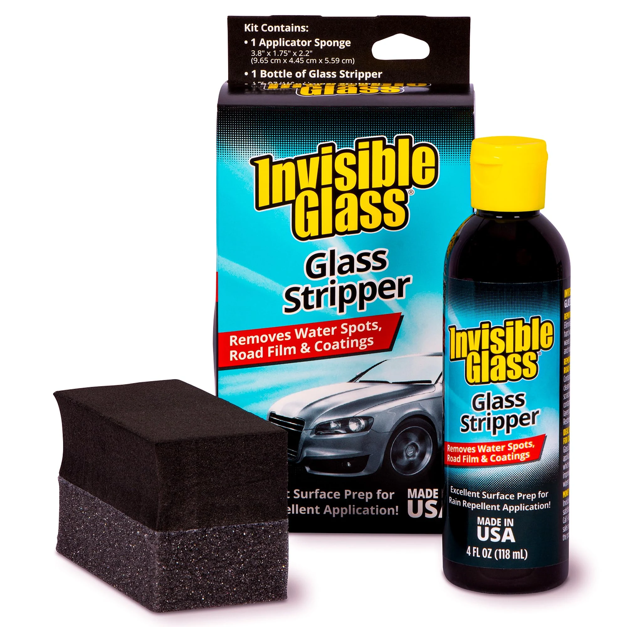 Invisible Glass Stripper Water Spot Remover, 4 fl oz, 91411 product photo, view 2 of 7