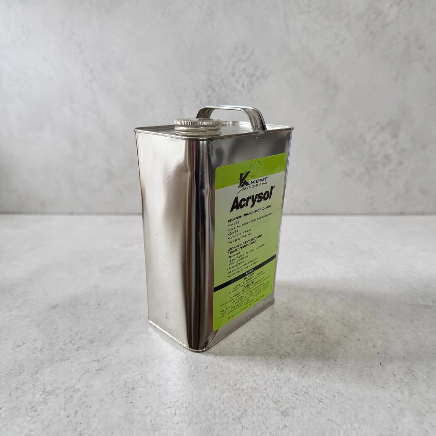 Kent Acrysol Paint Preparation and Auto Body Solvent 1 gallon product photo, view 2 of 2