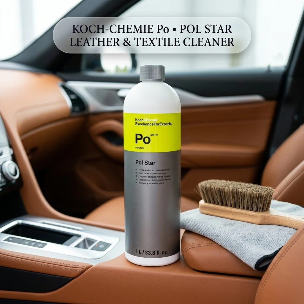 KOCHCHEMIE Pol Star Neutral Leather, Suede & Upholstery Cleaner, 33.8 fl oz product photo, view 1 of 7