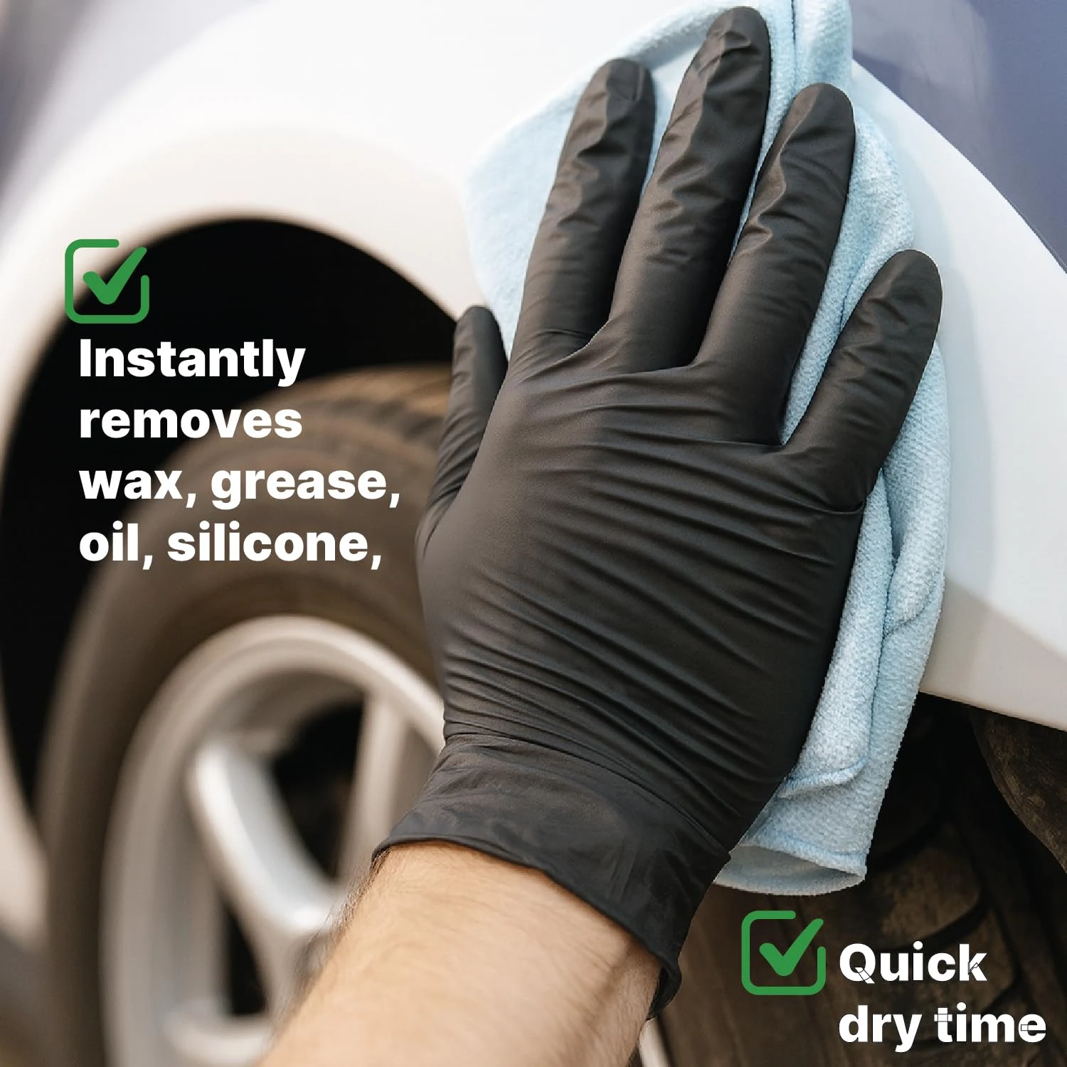 LAUCO Wax and Grease Remover 1 Gallon Multi-Surface Paint Prep Cleaner for Auto Body, Garage product photo, view 7 of 7