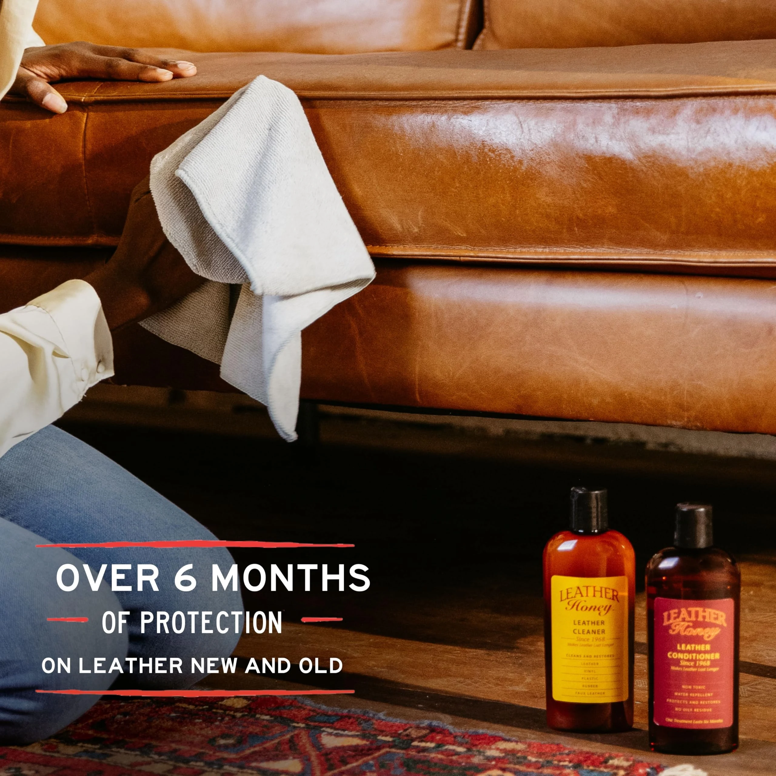 Leather Honey Leather Conditioner – Non-Toxic & Made in the USA Since 1968 product photo, view 5 of 7