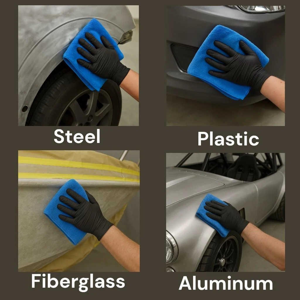 LiME LiNE Wax and Grease Remover – Multi-Surface Paint Prep Cleaner for Auto Body, Metal, Plastic, Fiberglass – Fast-Drying S product photo, view 5 of 7