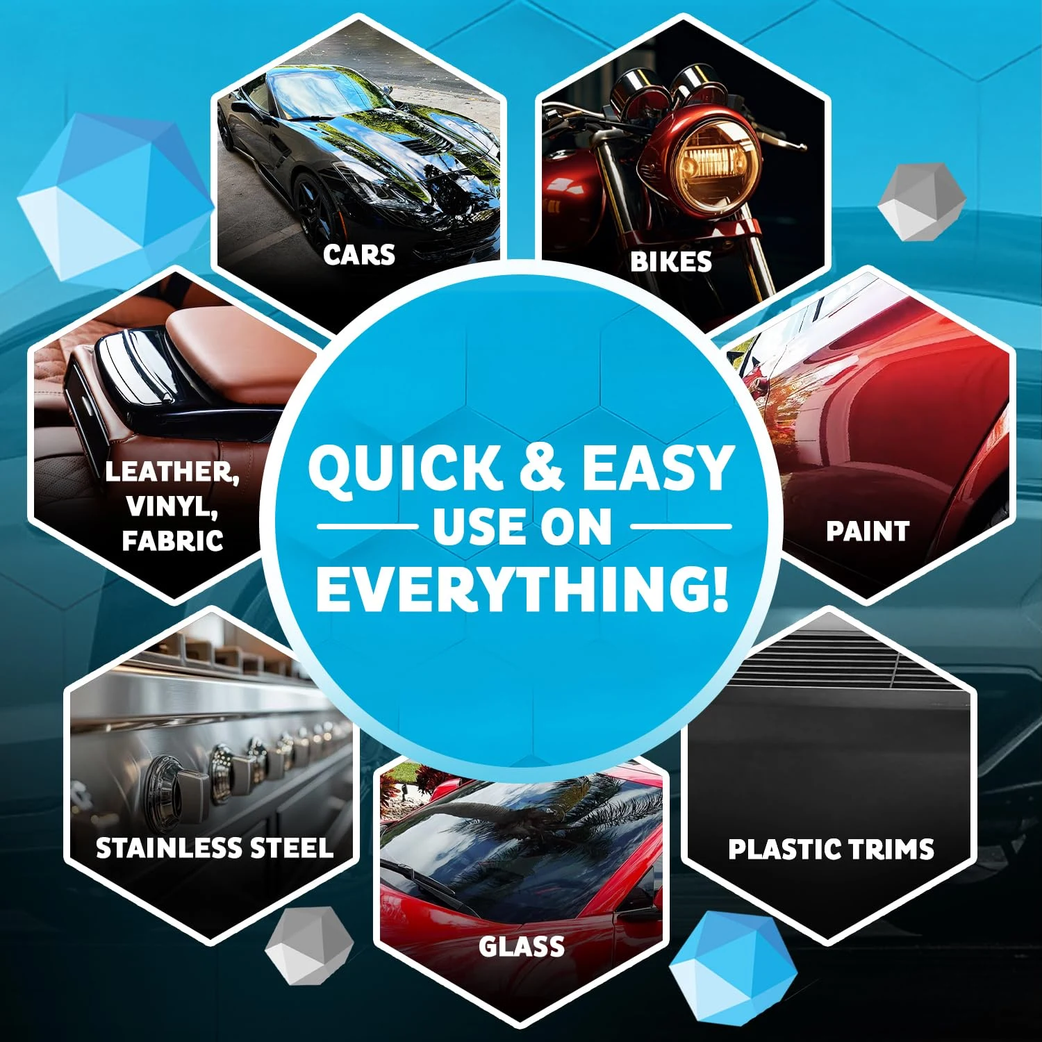MAXL MAXLONE™ Car Spray with Triphene® All Purpose Waterless Detailer 2 Kit product photo, view 3 of 6