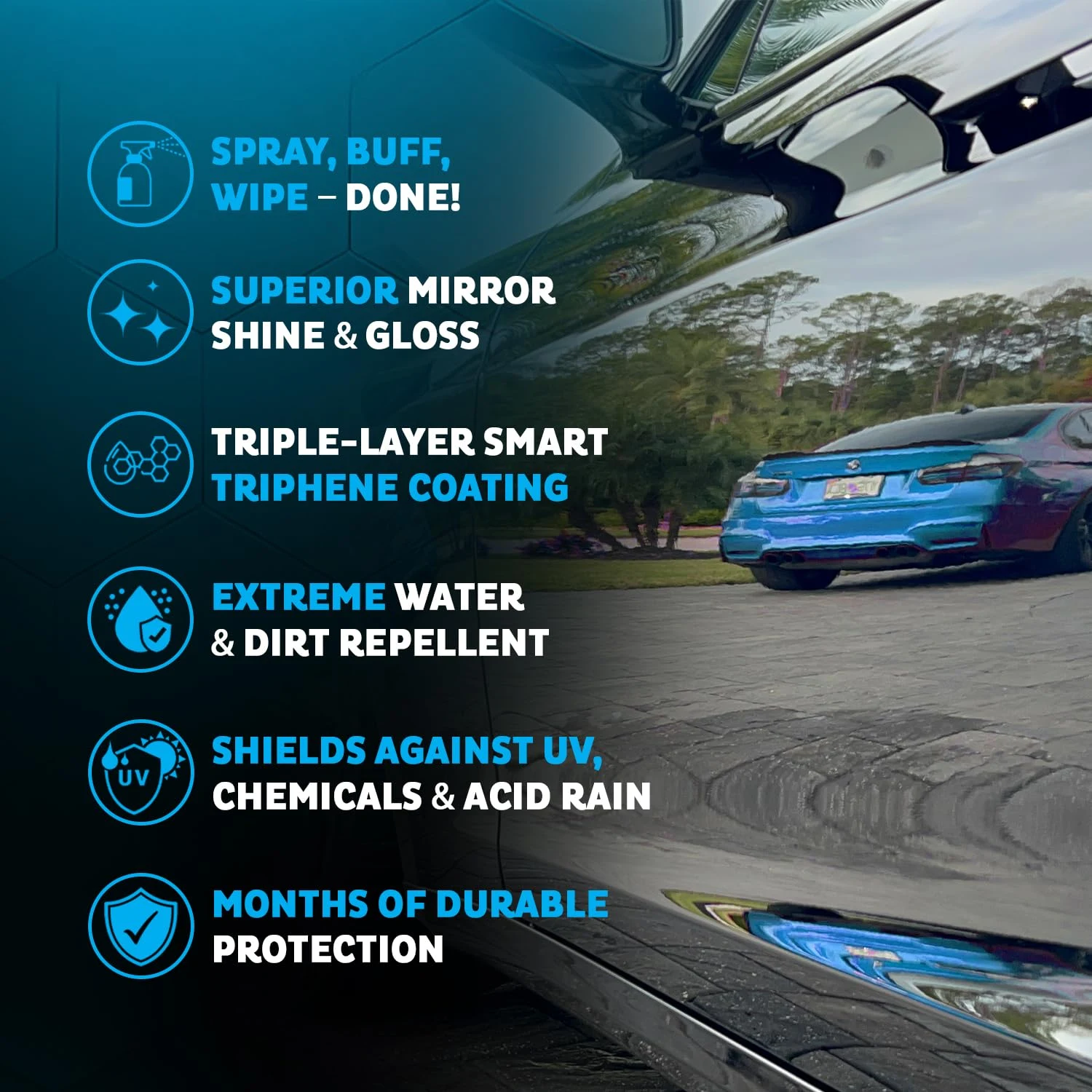 MAXL MAXLONE™ Car Spray with Triphene® All Purpose Waterless Detailer 2 Kit product photo, view 5 of 6