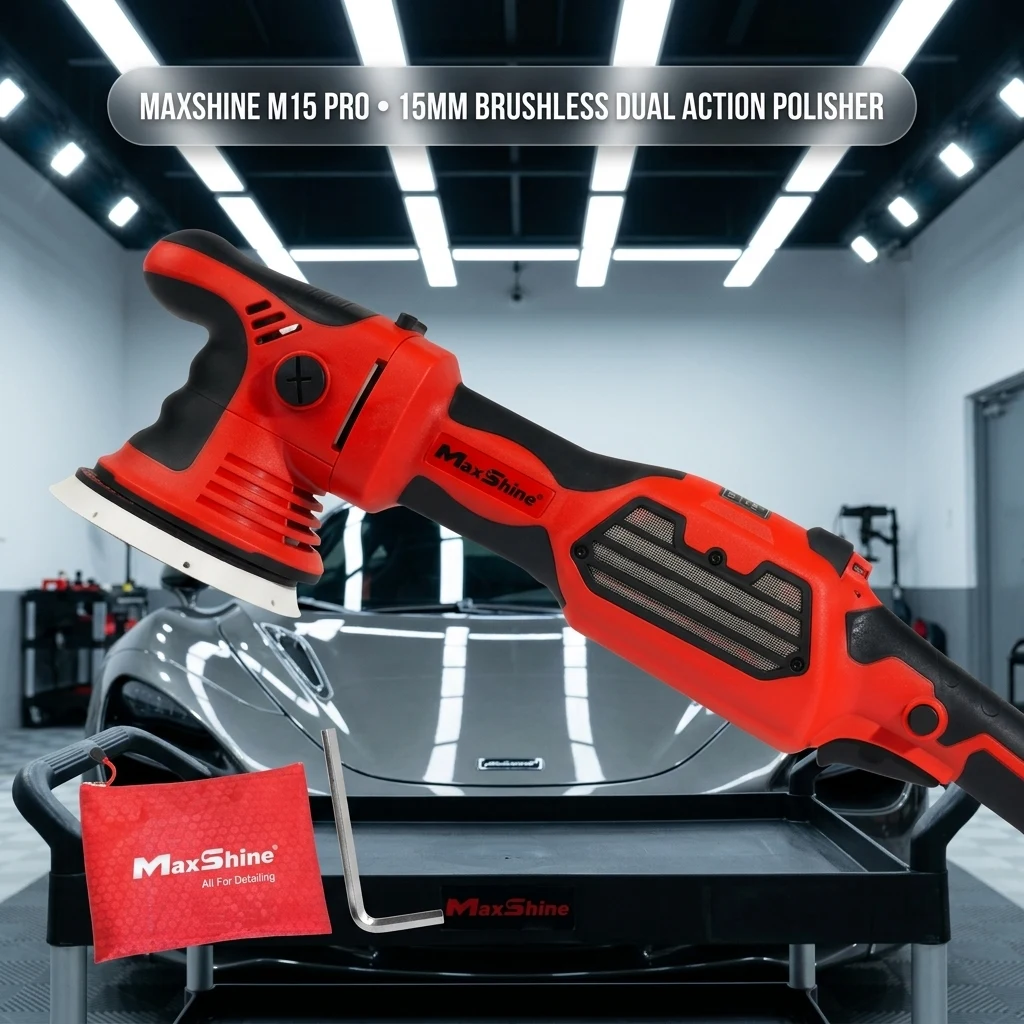 Maxshine M15 Pro Brushless Dual Action Polisher product photo, view 1 of 7