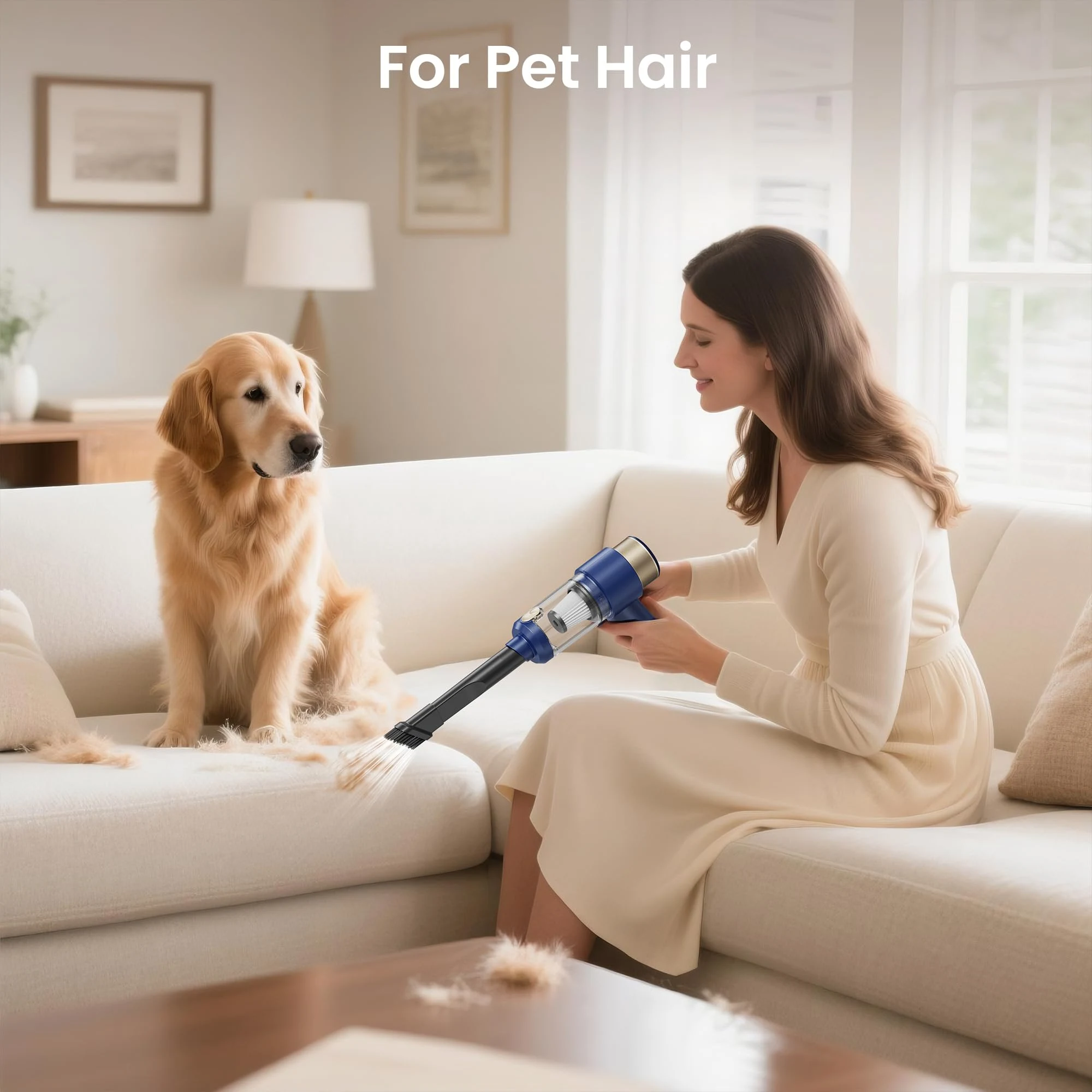 Mecanto Car Vacuum Handheld Vacuum Cleaner, 15000PA Suction, Mini Vacuums with Air Duster and Blower, Portable Hand Held Vacu product photo, view 7 of 7