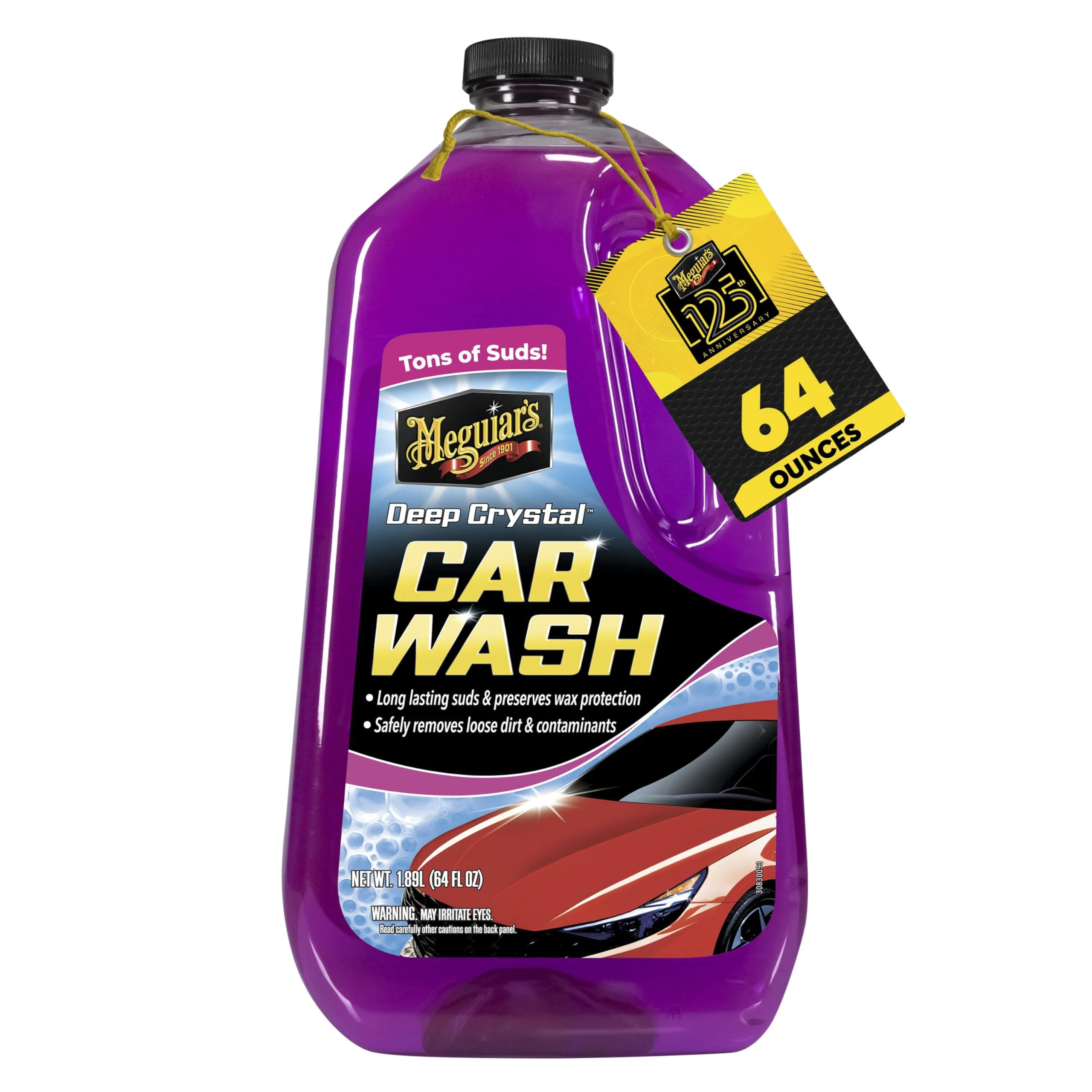Meguiar's Deep Crystal Car Wash, 64 Oz product photo, view 2 of 7