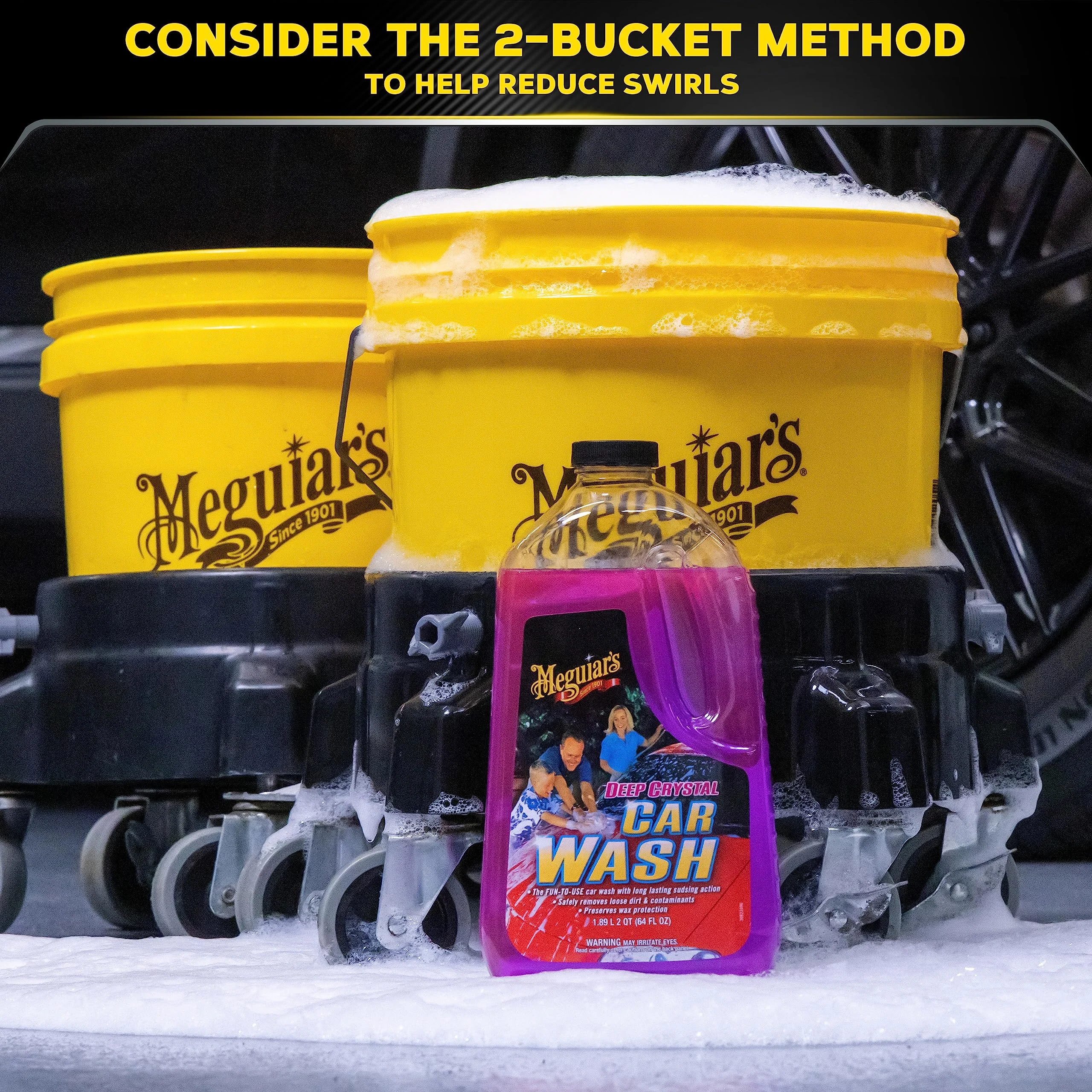 Meguiar's Deep Crystal Car Wash, 64 Oz product photo, view 4 of 7