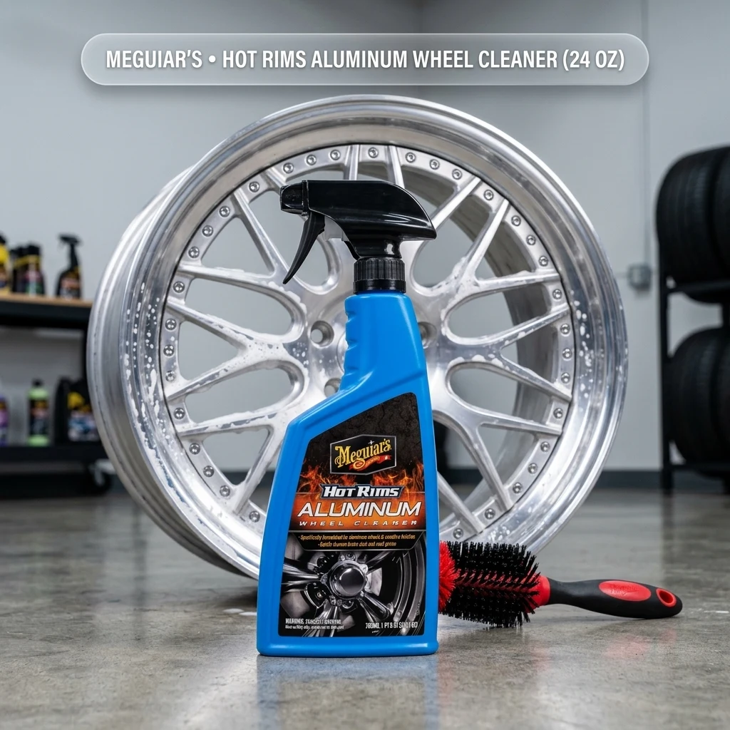 Meguiar's Hot Rims Aluminum Wheel Cleaner -24 Oz Spray product photo, view 1 of 7
