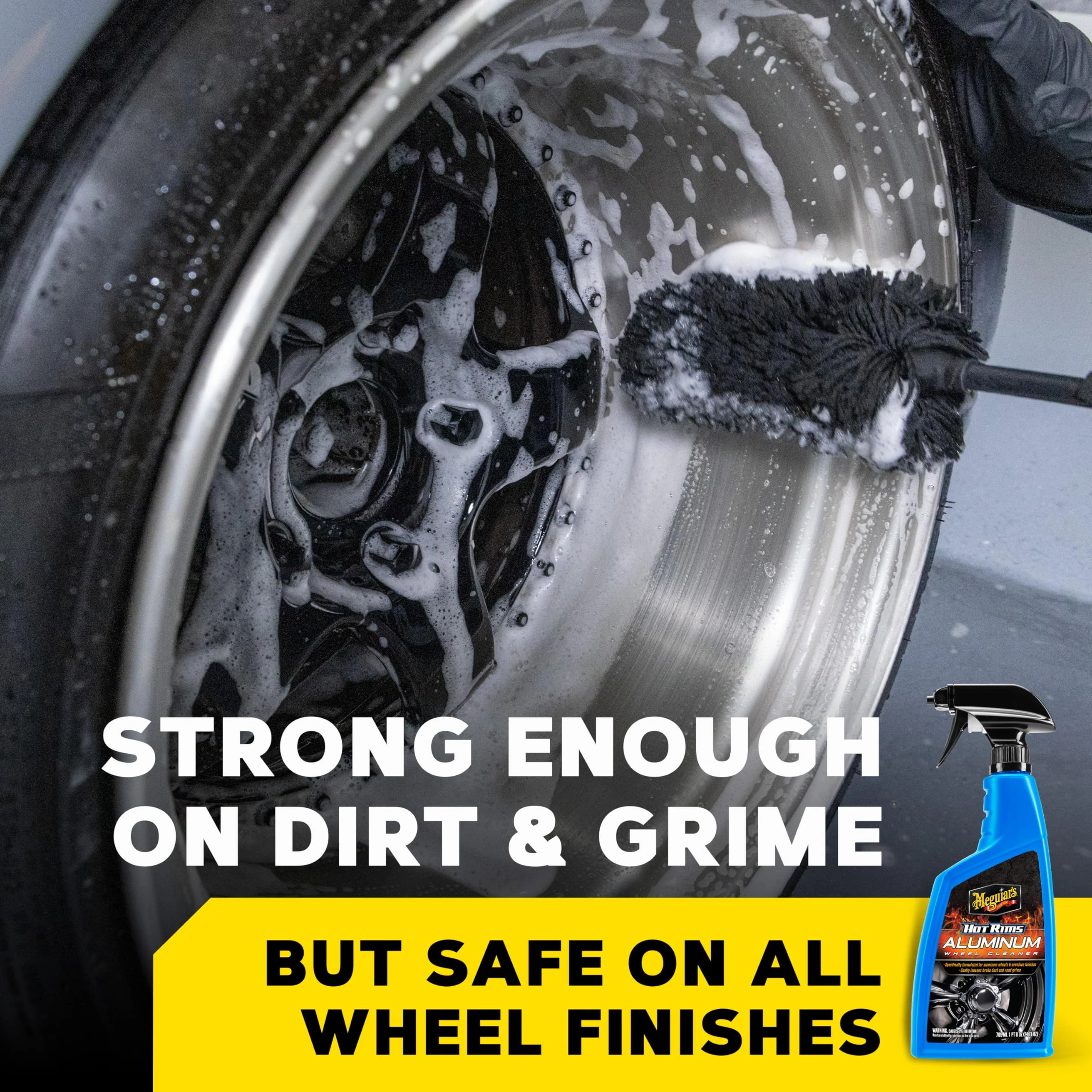 Meguiar's Hot Rims Aluminum Wheel Cleaner -24 Oz Spray product photo, view 3 of 7