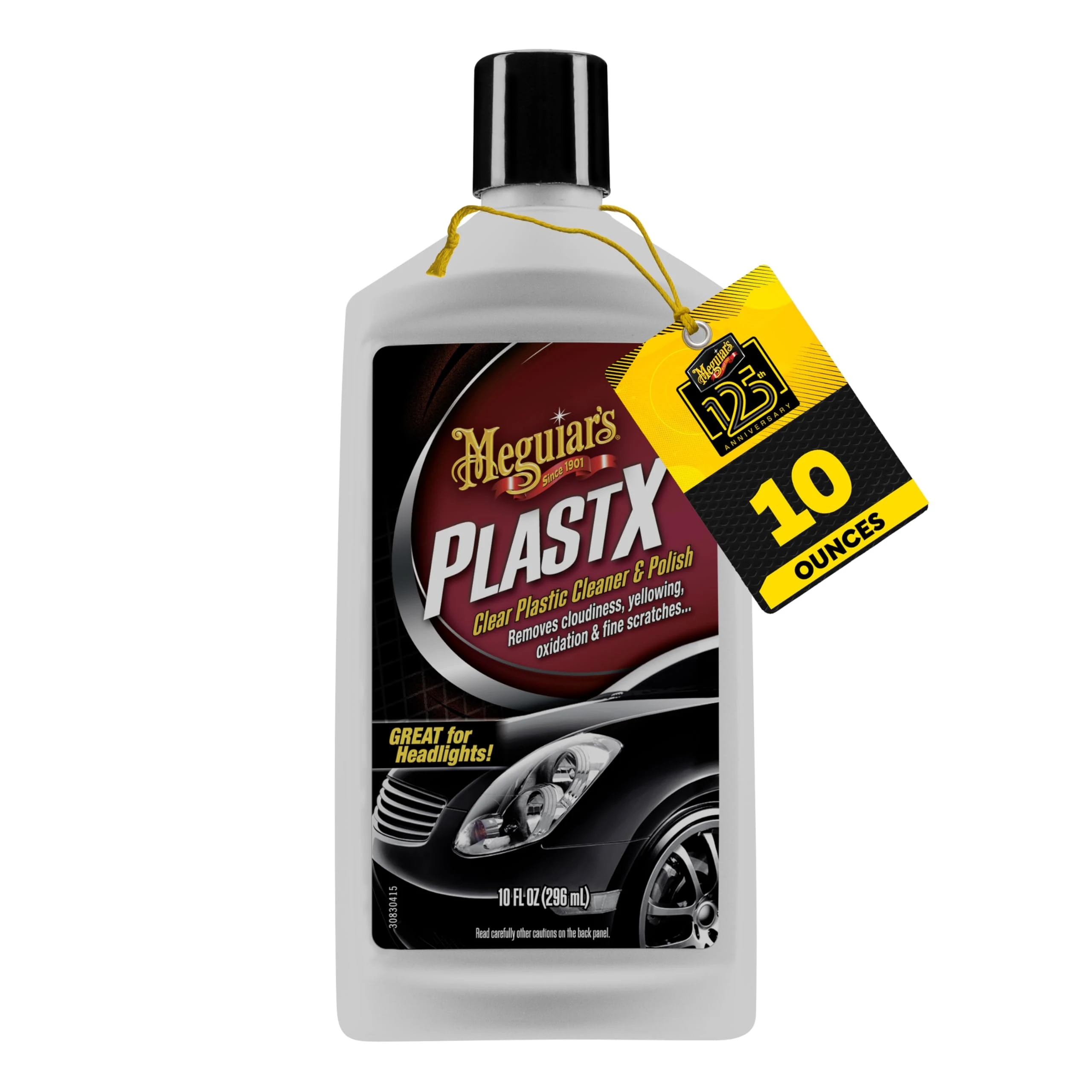 Meguiar's PlastX Clear Plastic Polish Headlight Restoration Polish, 10 Oz product photo, view 2 of 7