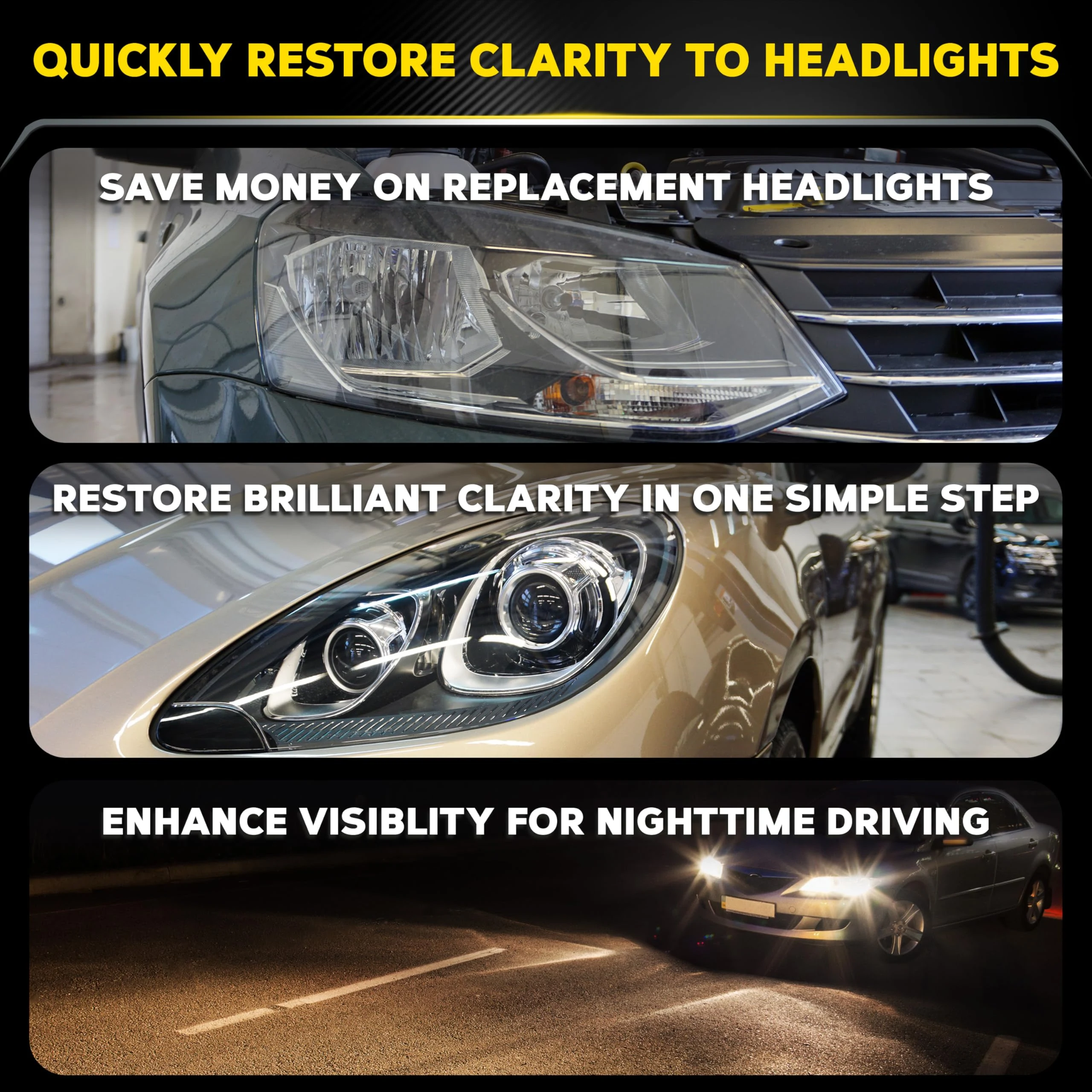 Meguiar's PlastX Clear Plastic Polish Headlight Restoration Polish, 10 Oz product photo, view 5 of 7