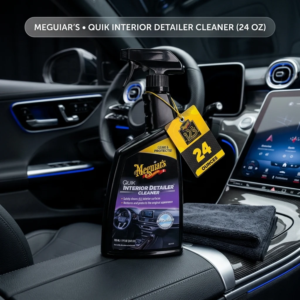 Meguiar's Quik Interior Detailer Cleaner, 24 Oz product photo, view 1 of 7