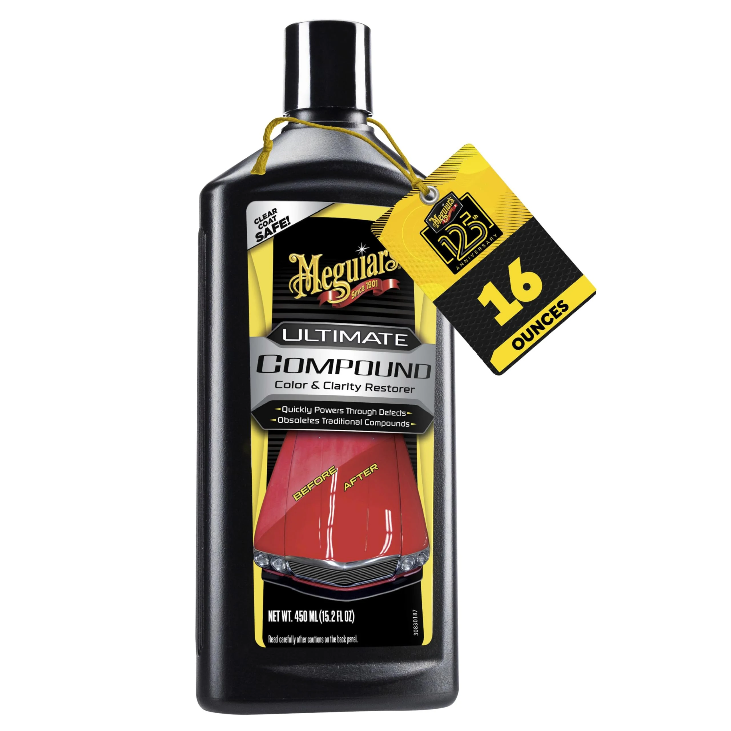 Meguiar's Ultimate Compound, Pro-Grade Car Scratch Remover, 15.2 Oz product photo, view 2 of 7
