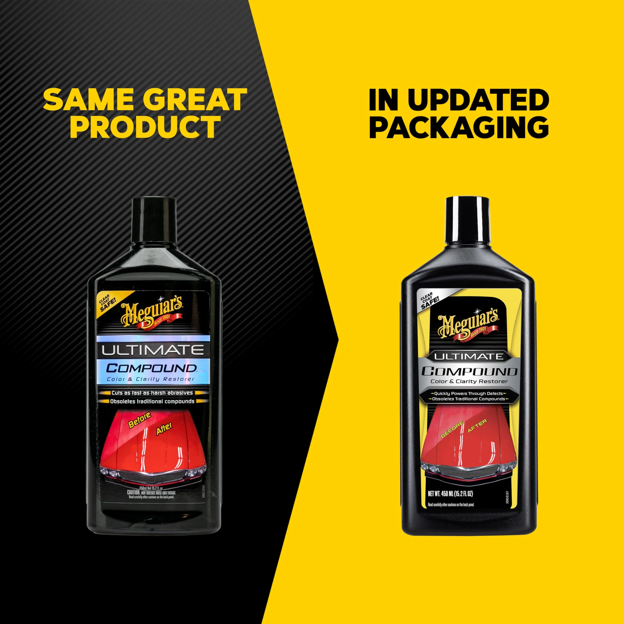Meguiar's Ultimate Compound, Pro-Grade Car Scratch Remover, 15.2 Oz product photo, view 3 of 7