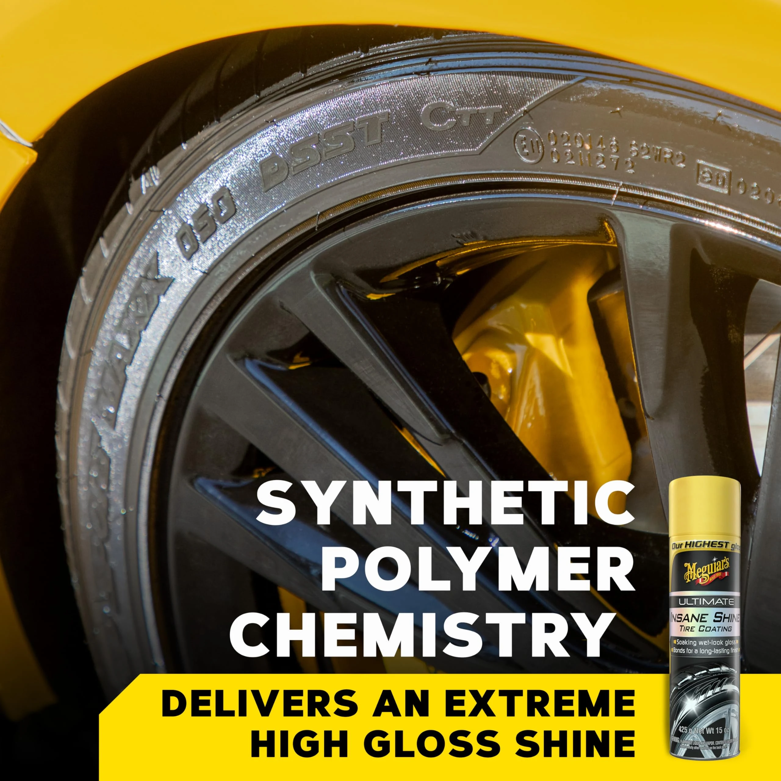 Meguiar's Ultimate Insane Shine Tire Coating, 15 Oz product photo, view 4 of 7