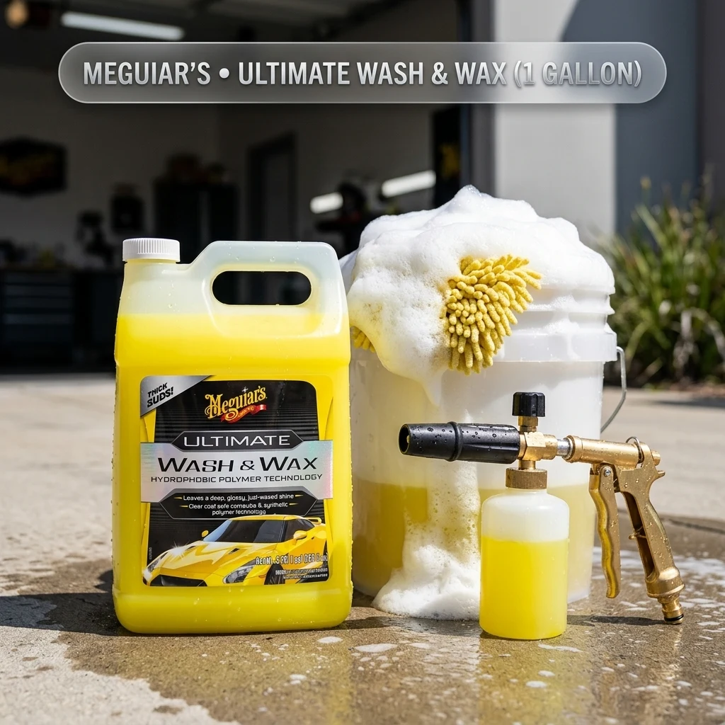 Meguiar's Ultimate Wash and Wax, 1 Gallon product photo, view 1 of 7