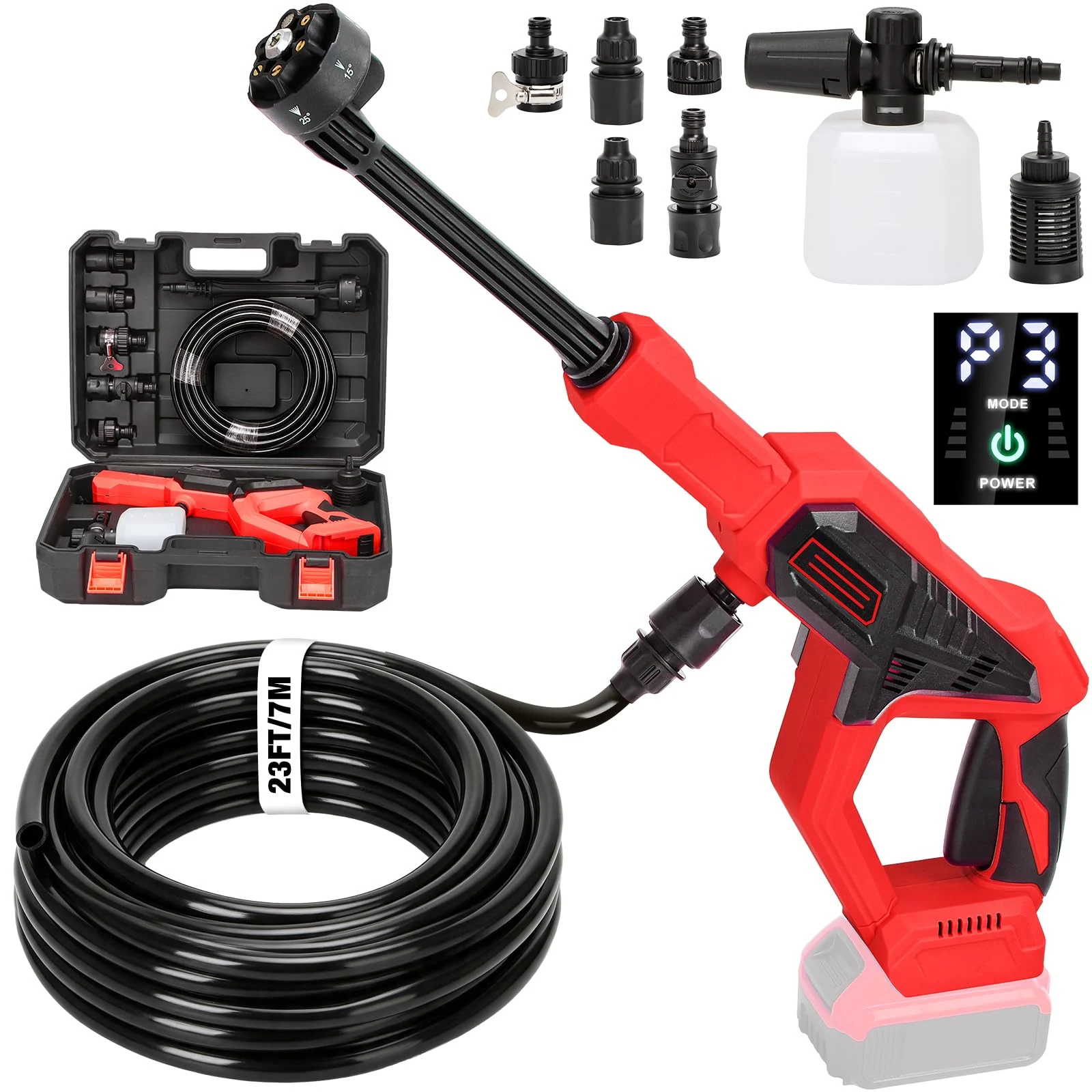 Cordless Portable Washer for Milwaukee 18V Battery supplied product image