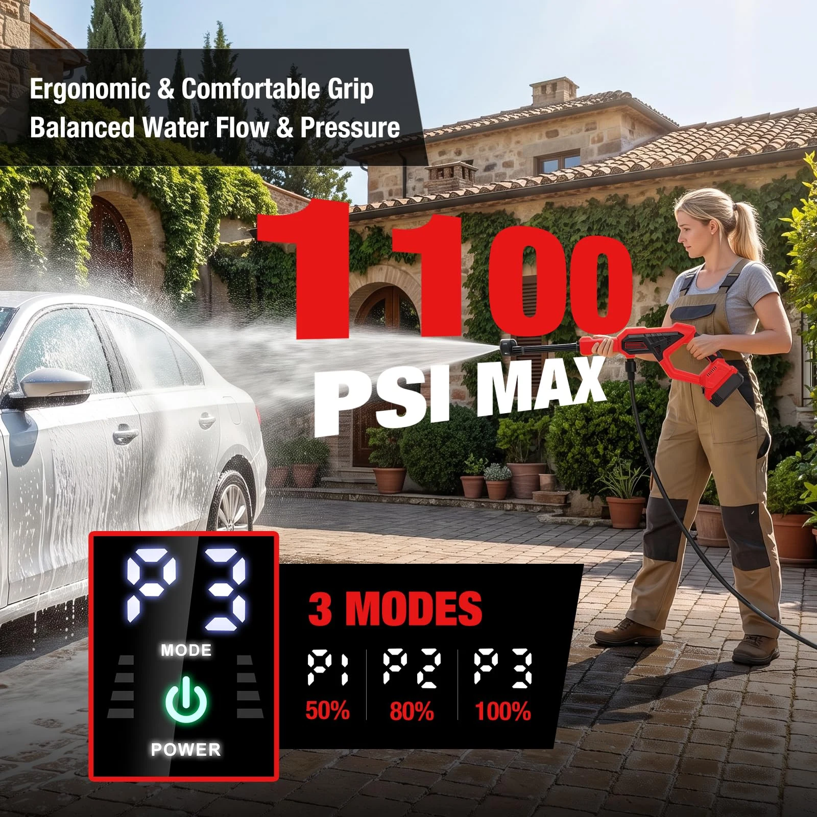 Cordless Portable Washer for Milwaukee 18V product view 4