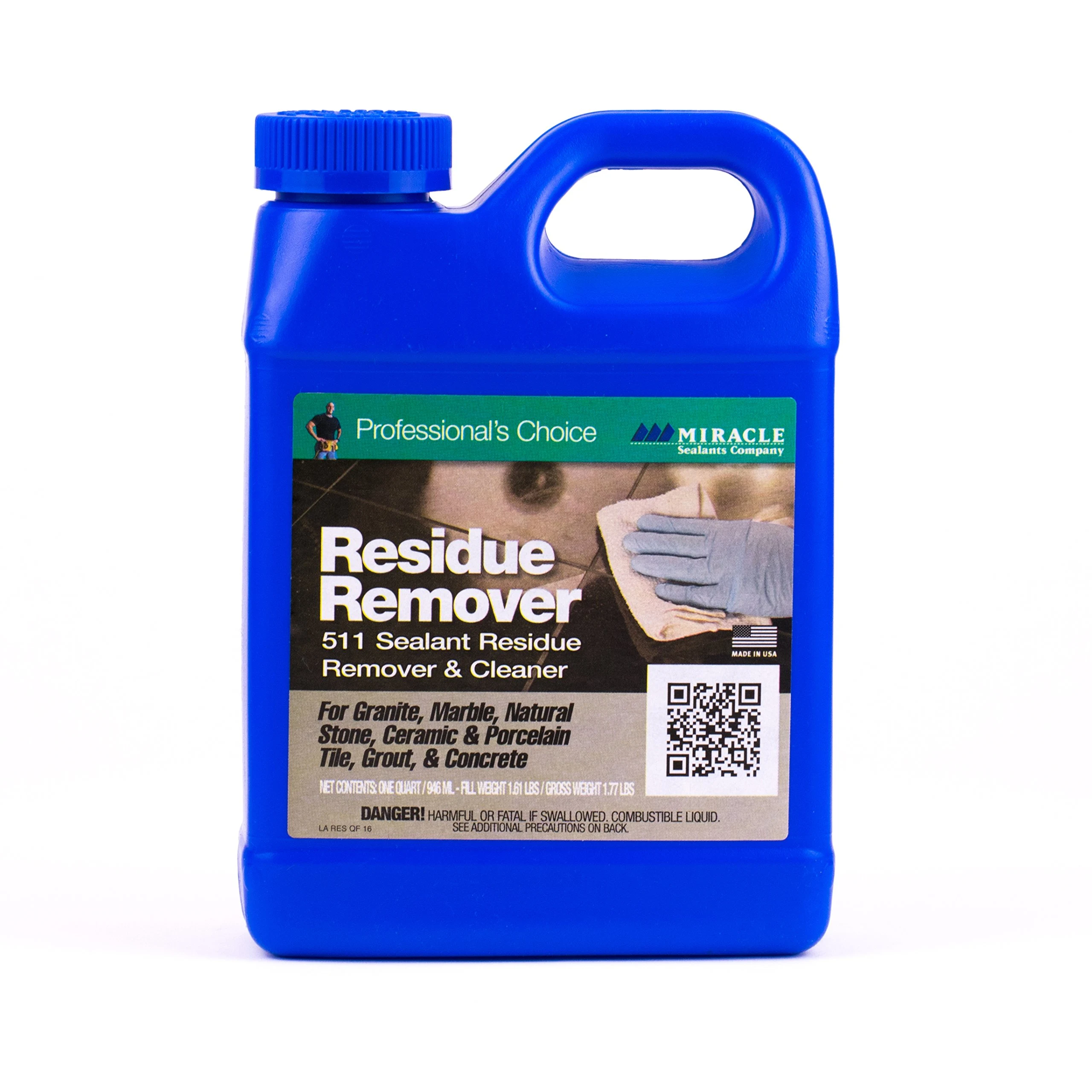 Miracle Sealants 511 Sealant Residue Remover & Cleaner, Quart product photo, view 2 of 2