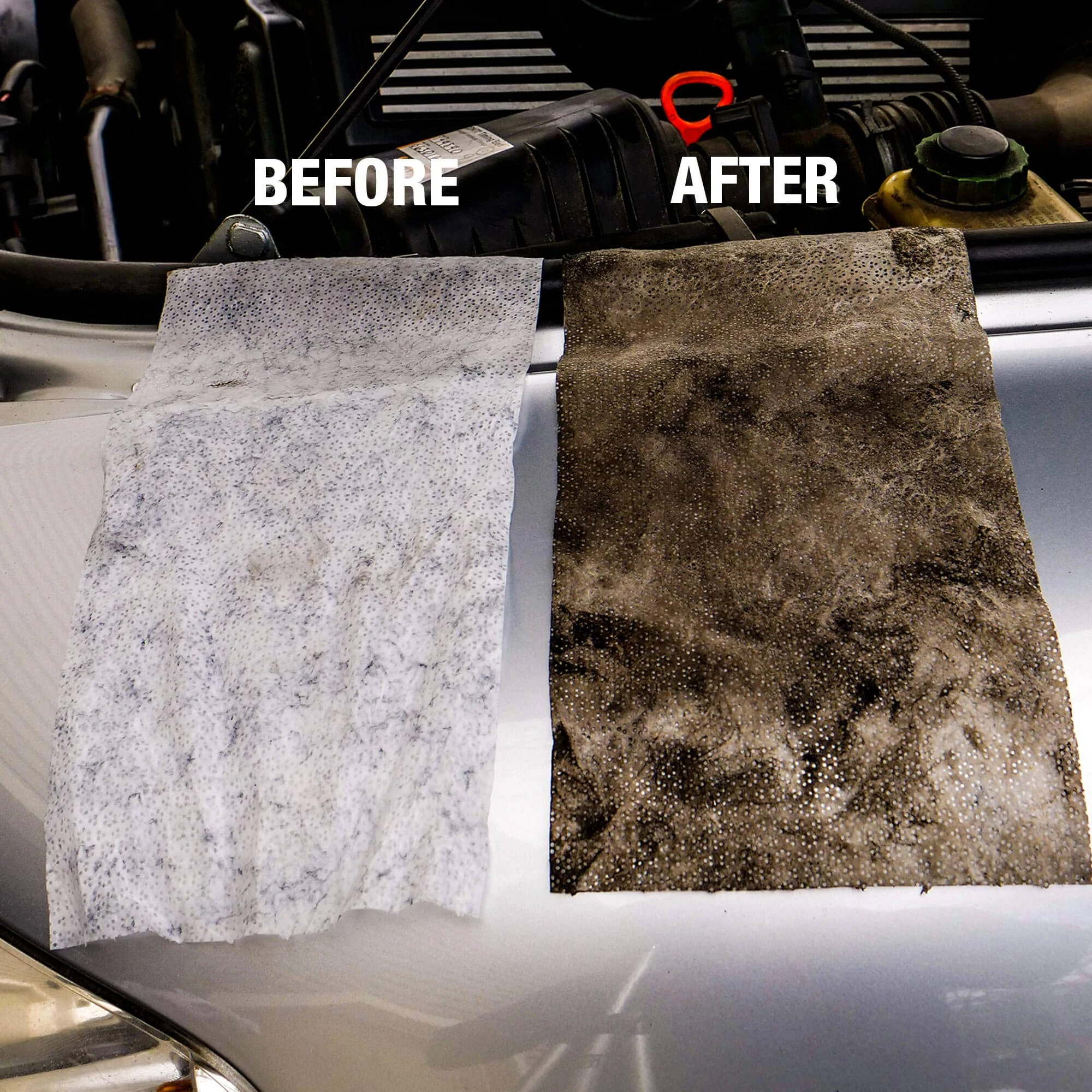 MiracleWipes for Automotive, All Purpose Cleaning Wipes for Hands, Auto Interior, Exterior, Detailing, Remove Grease, Lubrica product photo, view 4 of 7