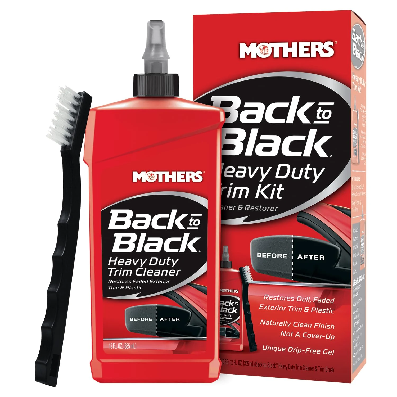Mothers Back-to-Black Heavy Duty Trim Cleaner Kit (06141) product photo, view 2 of 7