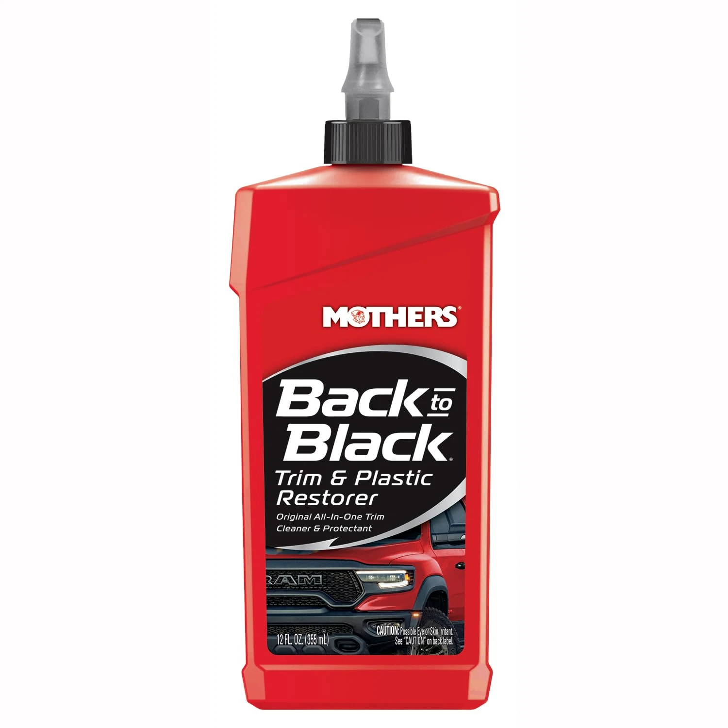 Mothers Back-to-Black Trim & Plastic Restorer, 12 oz. (06112) product photo, view 2 of 7