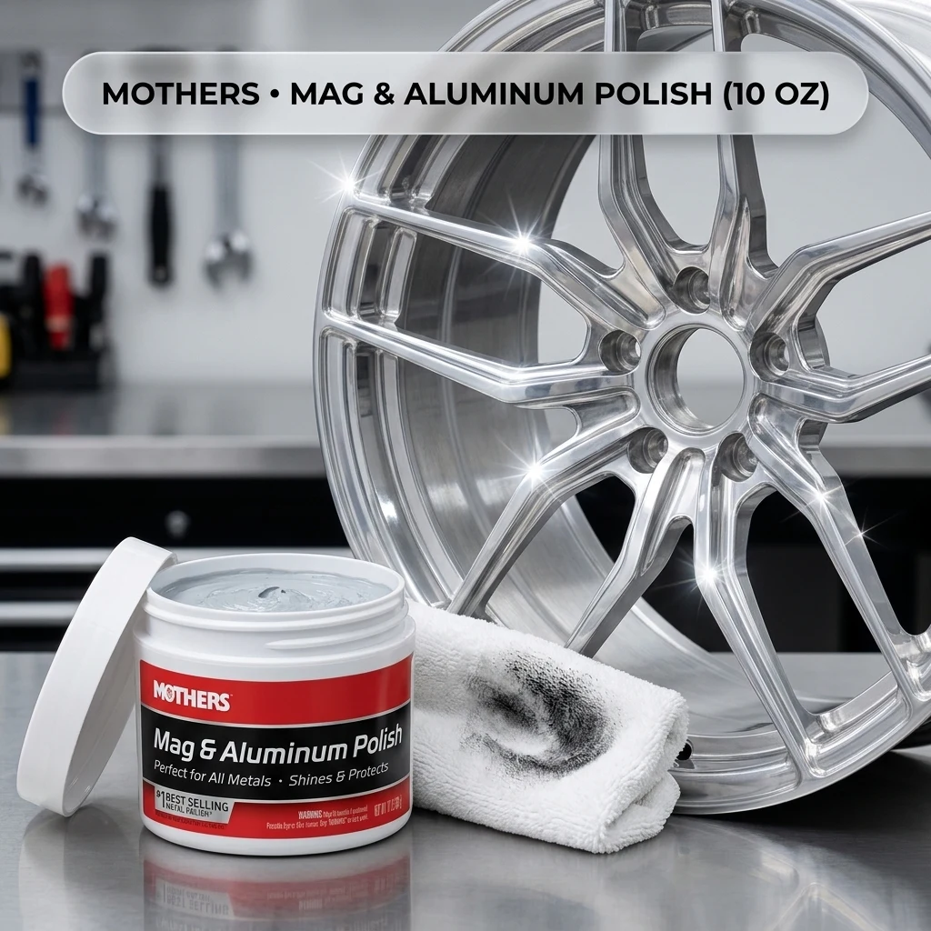 Mothers Mag & Aluminum Polish, 10 oz. (05101) product photo, view 1 of 7