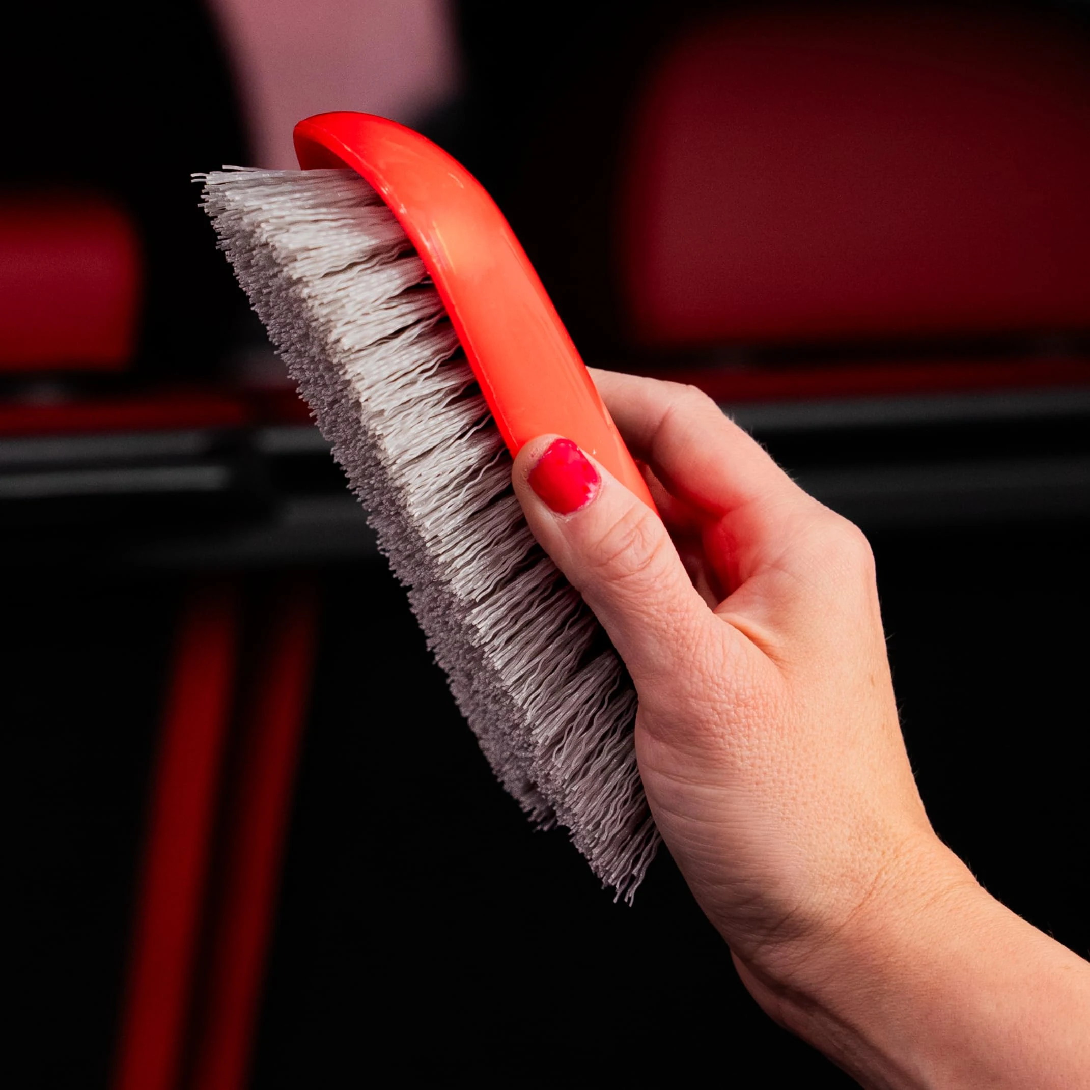 Mothers Stiff Bristle Carpet and Upholstery Cleaning Scrub Brush for Automotive, Home, Couch, Stain Remover product photo, view 4 of 7