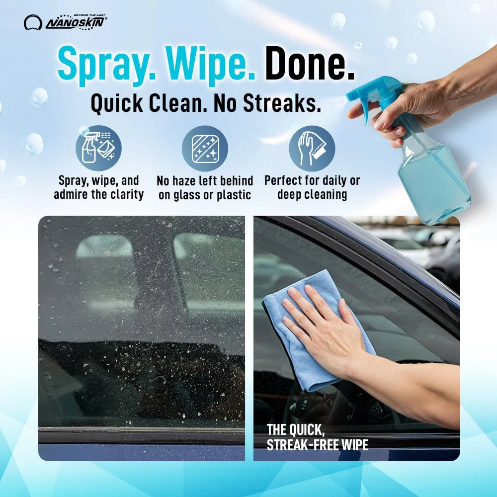 Nanoskin CRYSTAL-CLEAR VOC-Free Glass Cleaner, 5 Gallon product photo, view 8 of 8