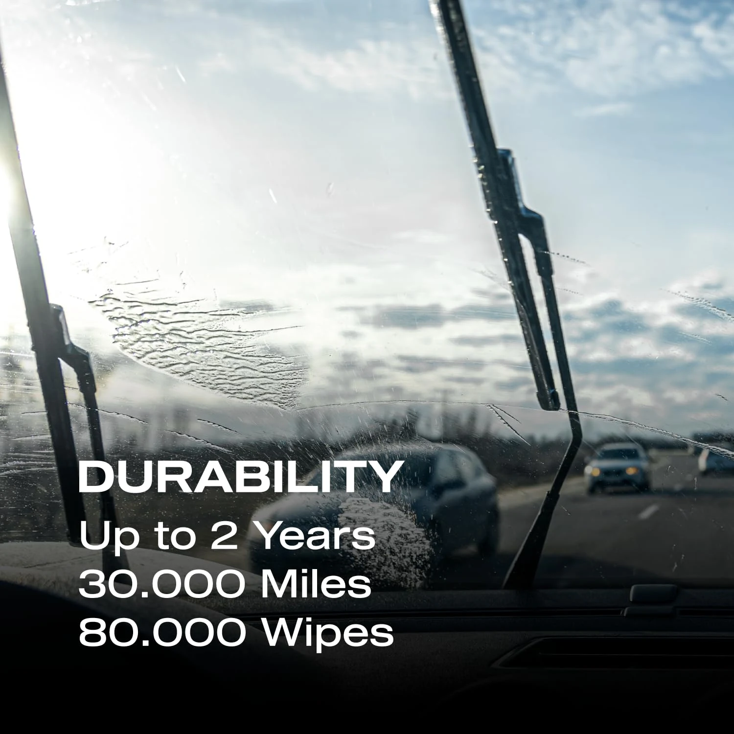 Nasiol GlasShield Nano Rain Repellent for Car Windshield, Glass Ceramic Coating, Super Hydrophobic to 30000 Miles, Super Easy product photo, view 6 of 7