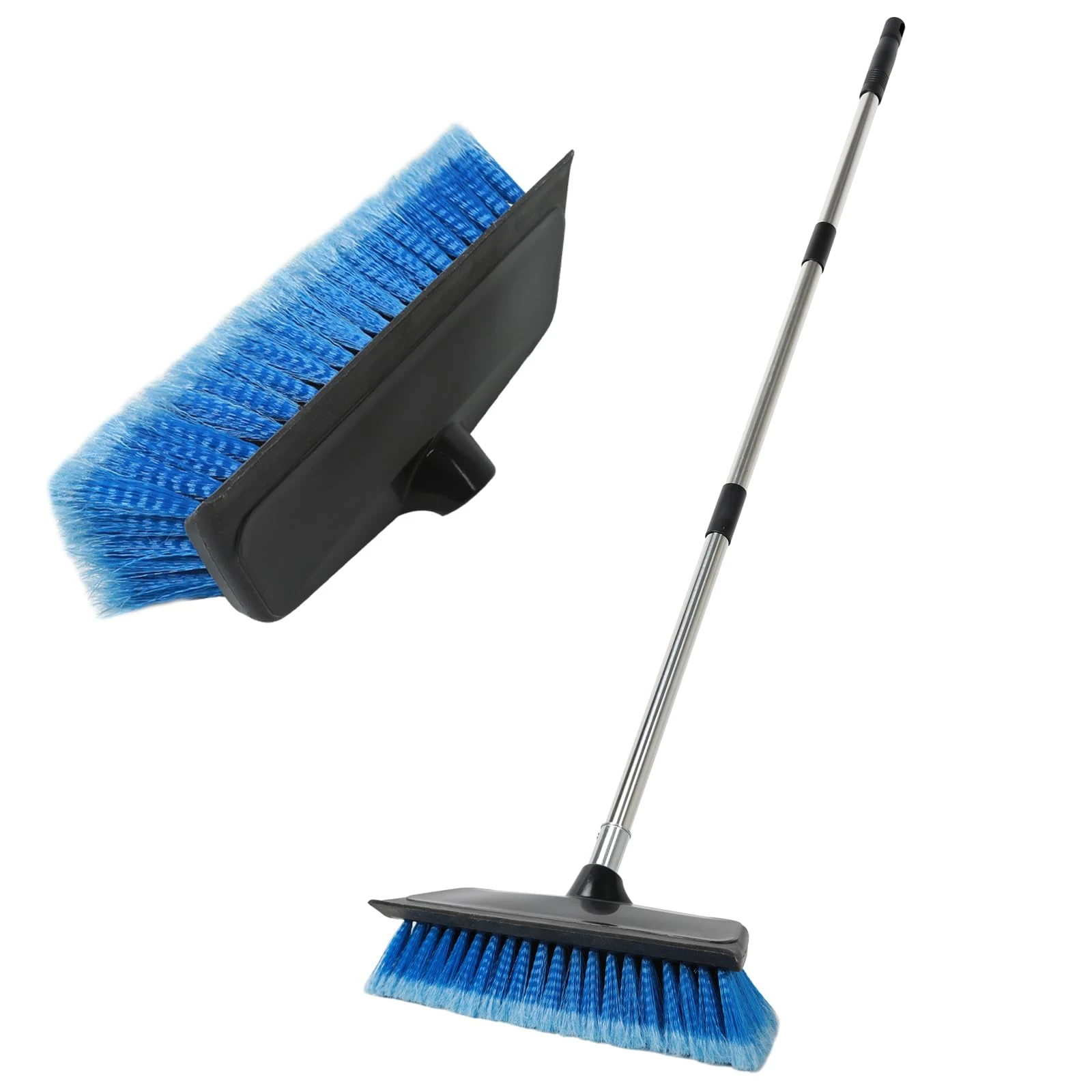 NAVAPAL 52" Car Wash Brush with Long Handle product photo, view 2 of 8